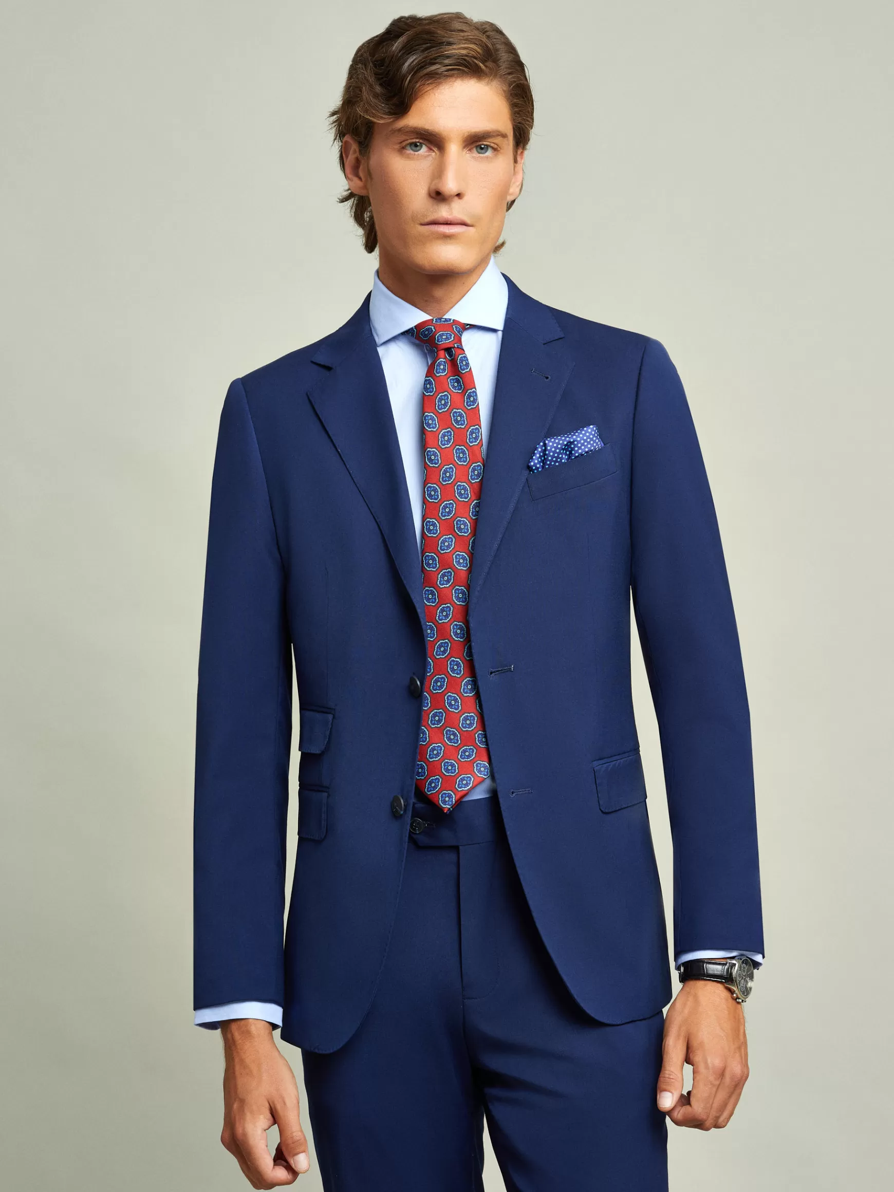 Hombre Alvaro Moreno Trajes | Trajes<AMERICANA PLAIN SLIM