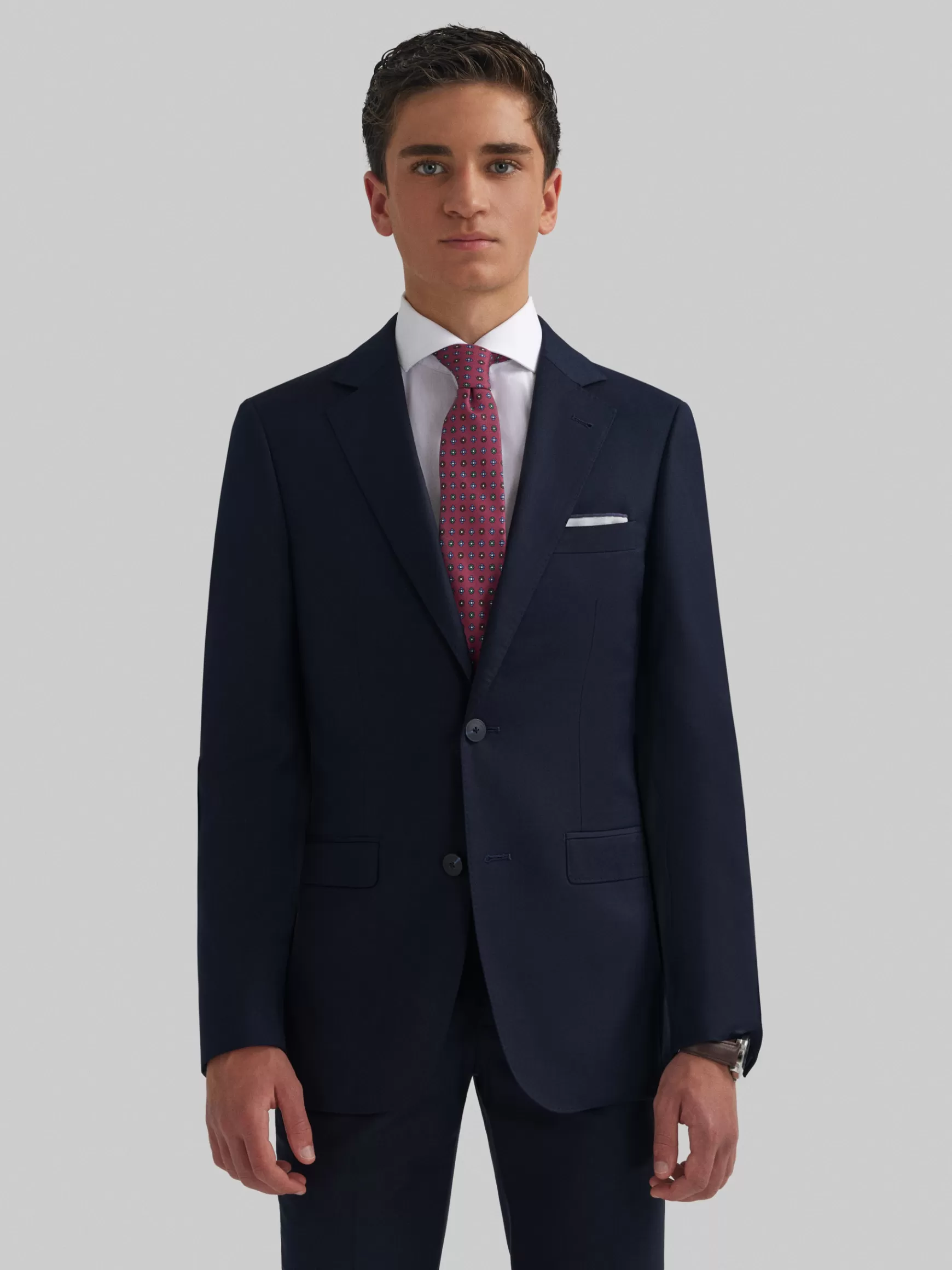 Hombre Alvaro Moreno Trajes | Trajes<AMERICANA TWILL CADETE