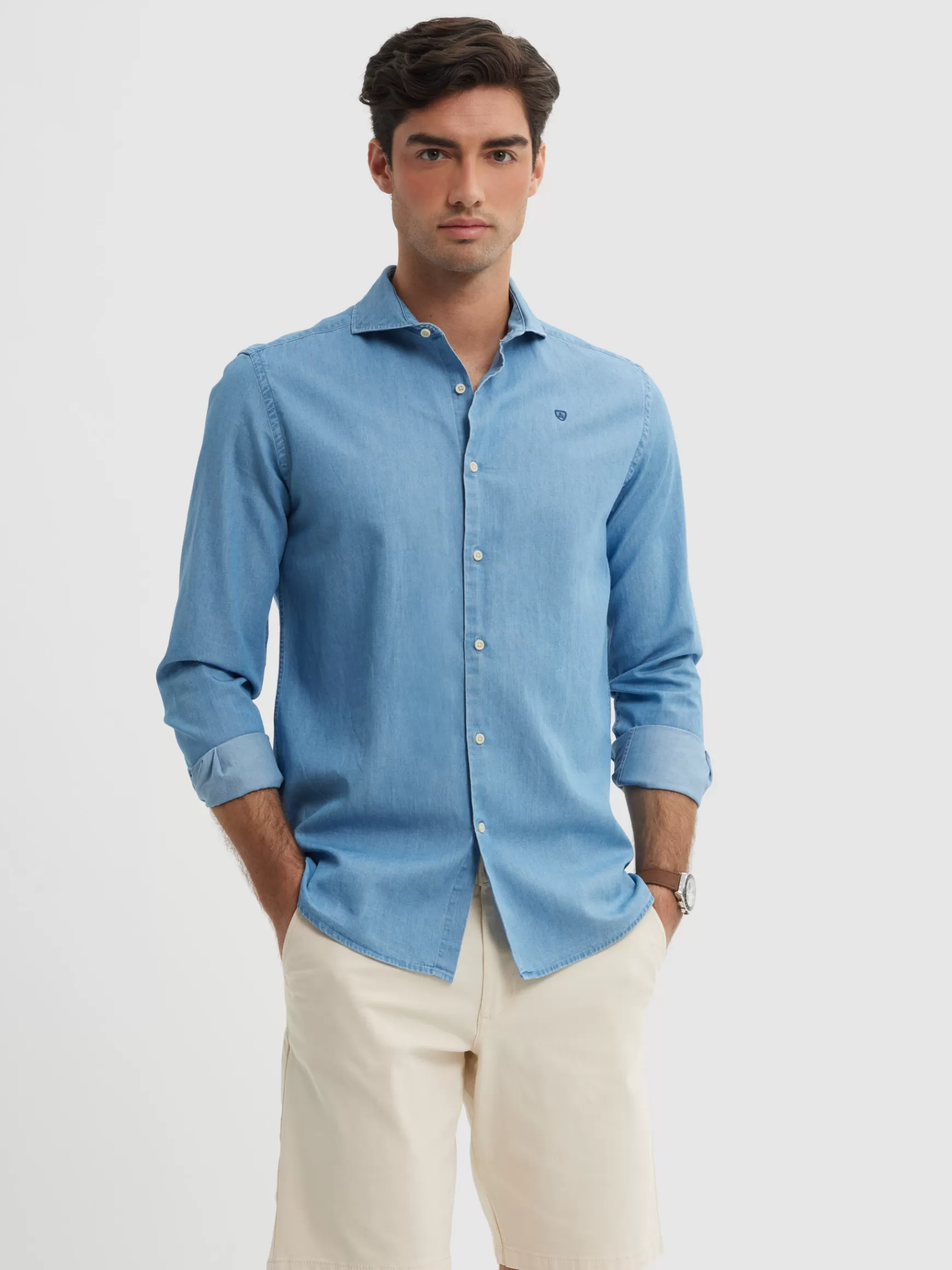 Hombre Alvaro Moreno Casual<CAMISA DENIM JACK