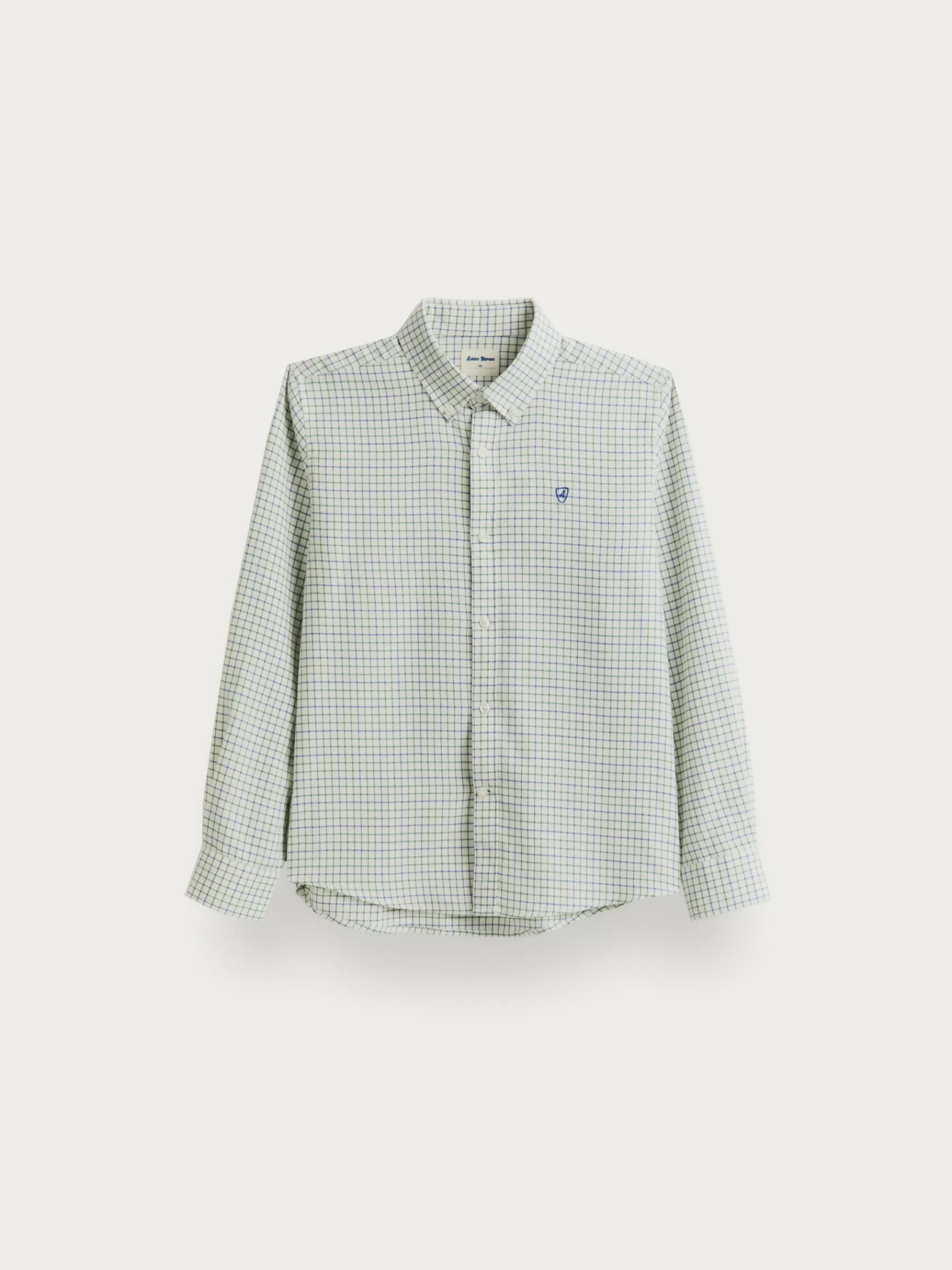 Alvaro Moreno Camisas<CAMISA FLANNEL CHECKS KIDS