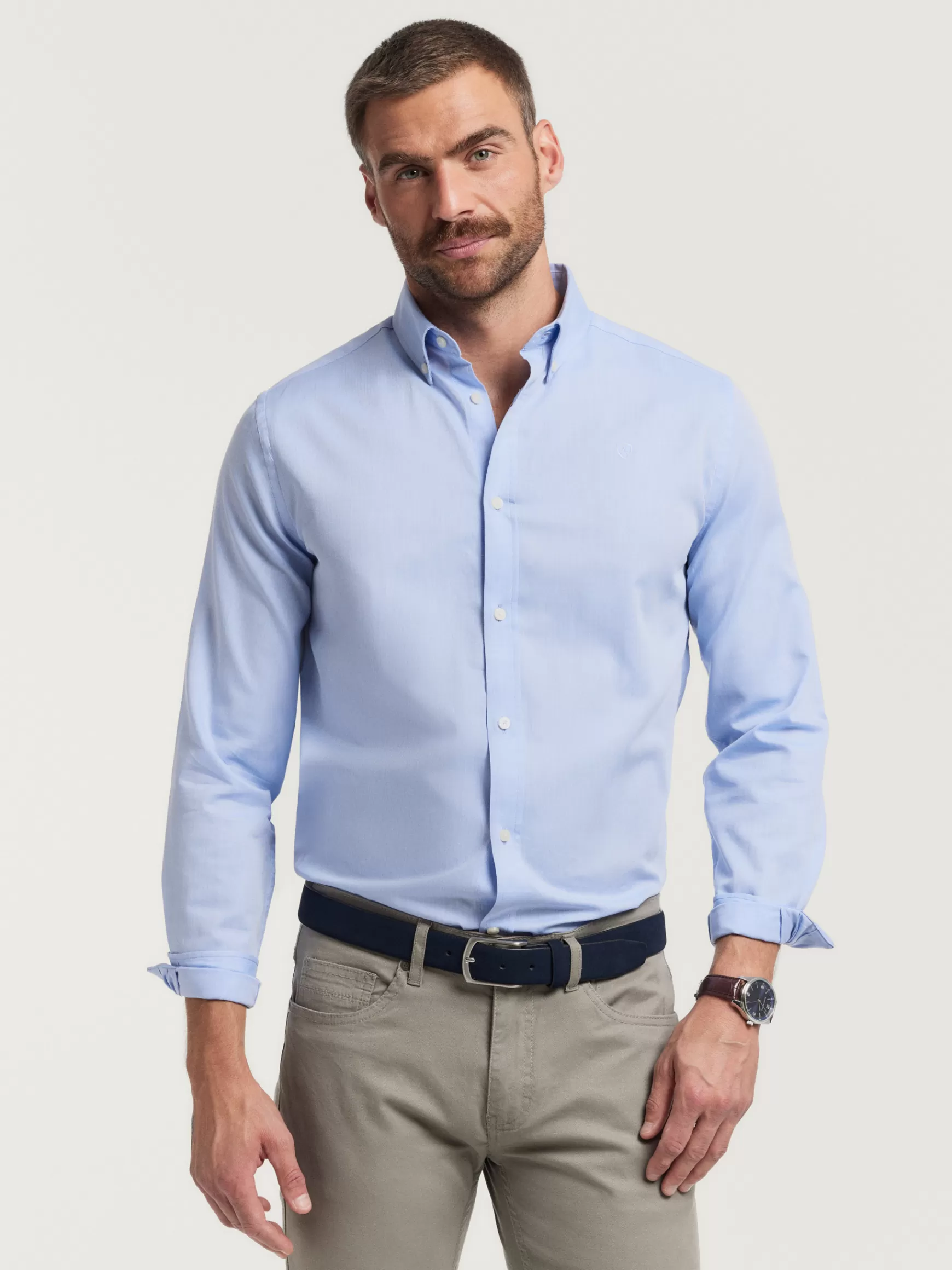 Hombre Alvaro Moreno Casual<CAMISA MICROESPIGA