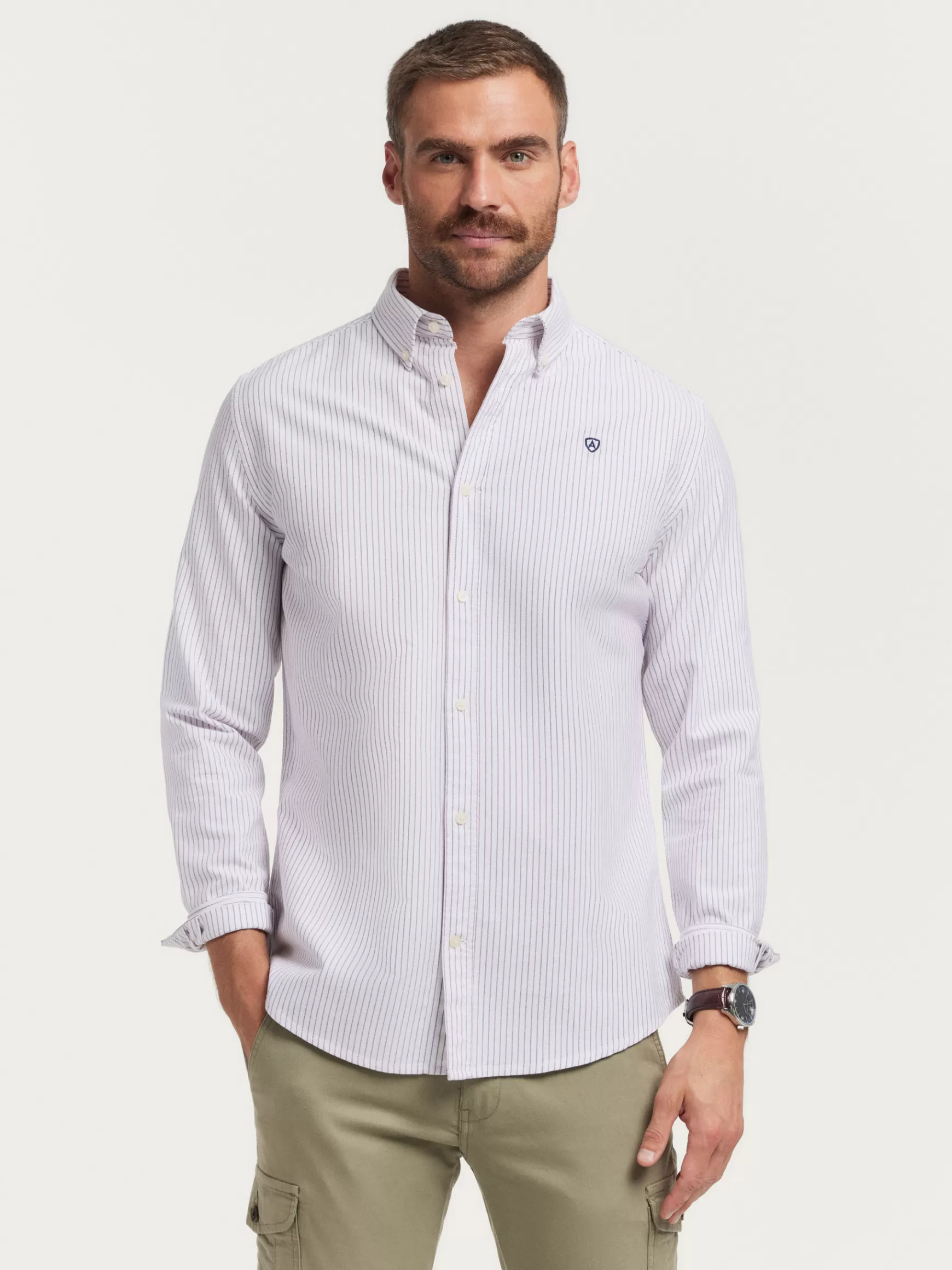 Hombre Alvaro Moreno Oxford<CAMISA OXFORD ASTON