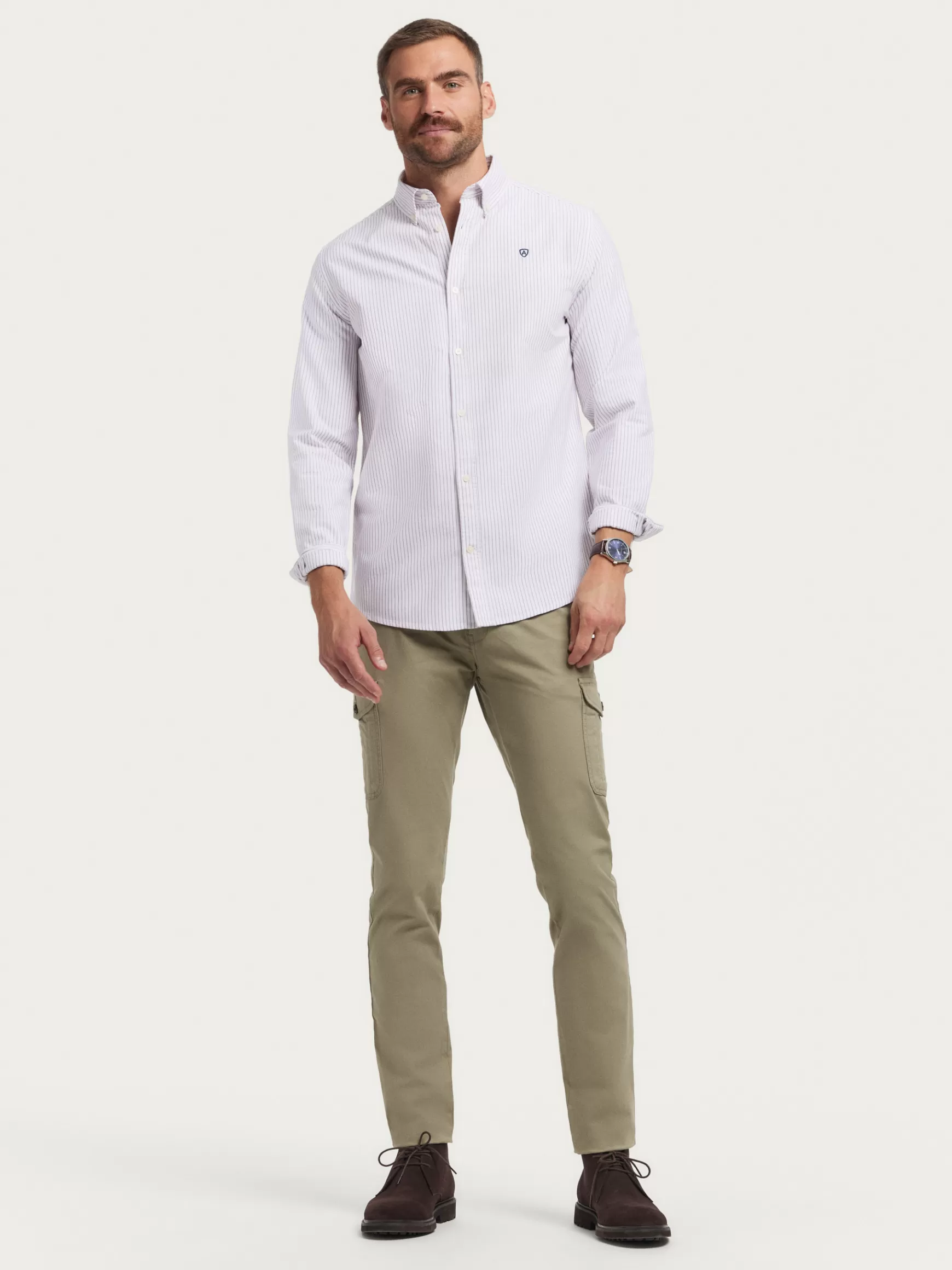 Hombre Alvaro Moreno Oxford<CAMISA OXFORD ASTON