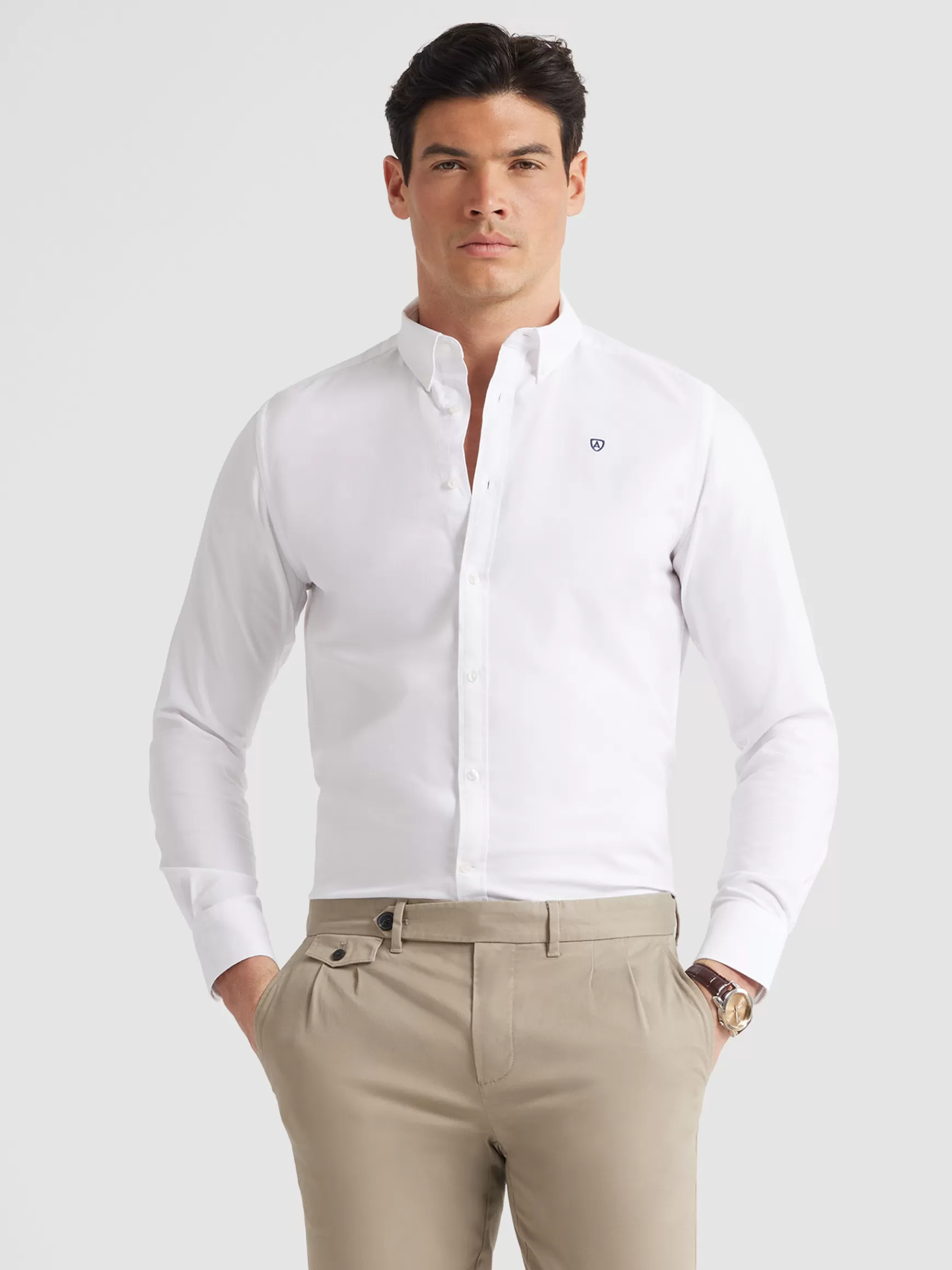 Hombre Alvaro Moreno Oxford<CAMISA OXFORD BASIC