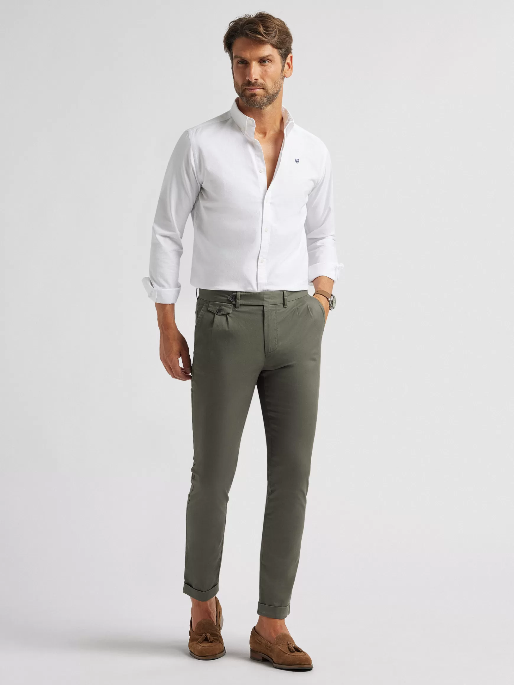 Hombre Alvaro Moreno Oxford<CAMISA OXFORD BASIC