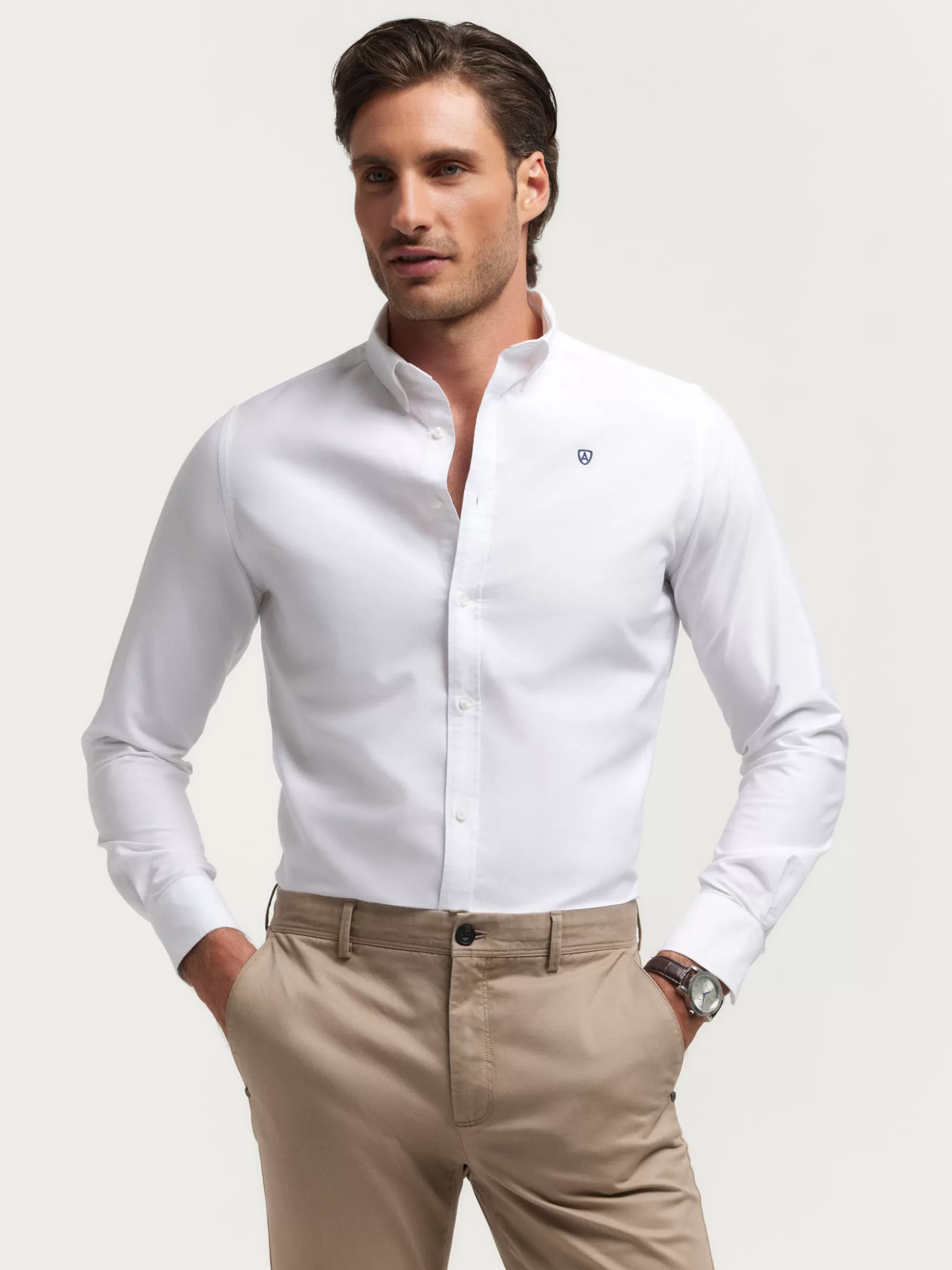 Hombre Alvaro Moreno Oxford<CAMISA OXFORD BASIC