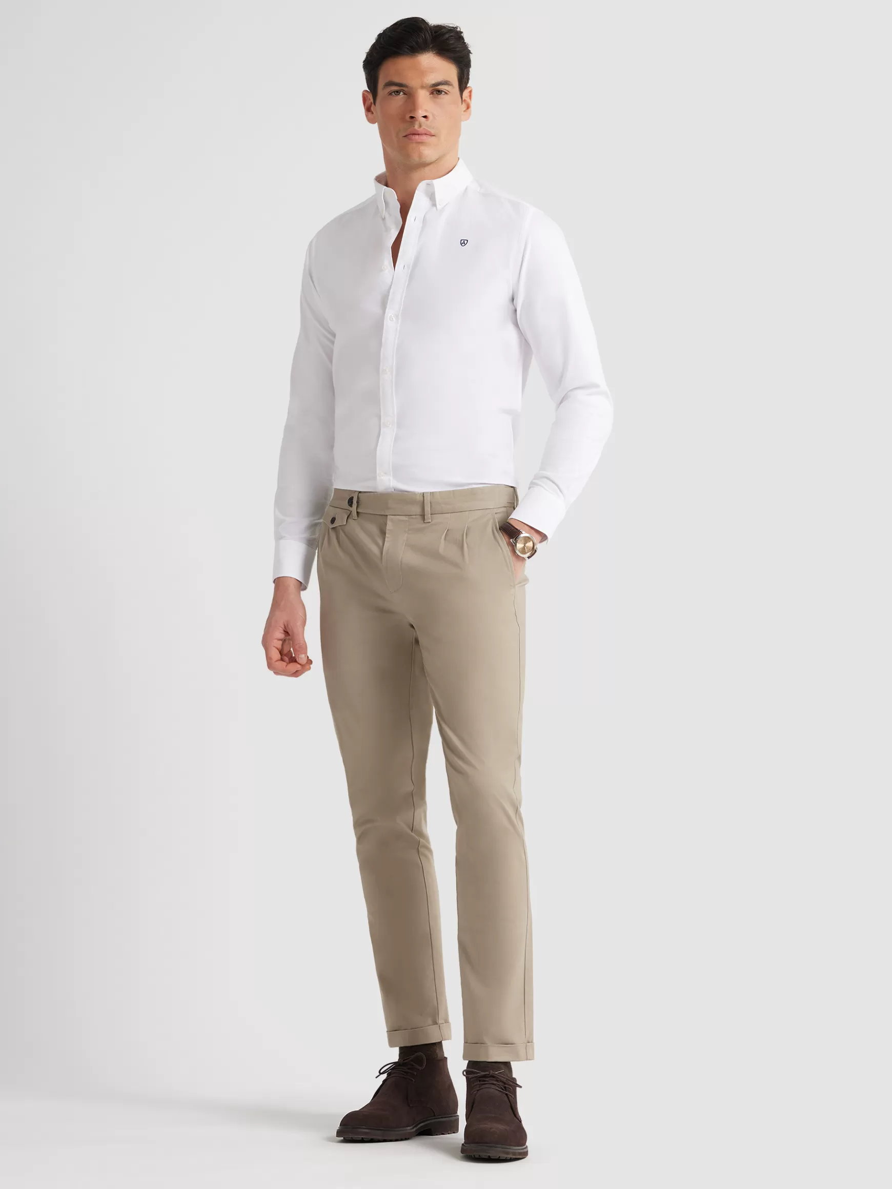 Hombre Alvaro Moreno Oxford<CAMISA OXFORD BASIC