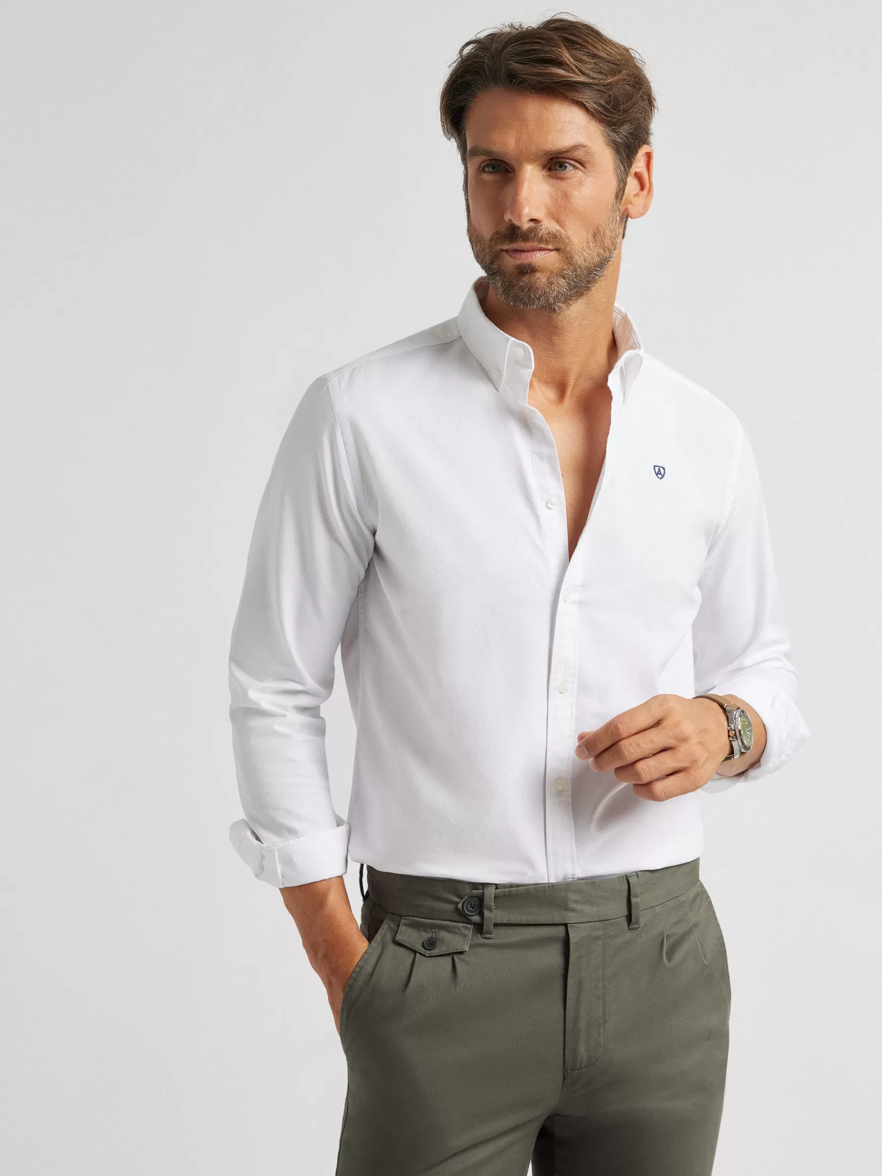 Hombre Alvaro Moreno Oxford<CAMISA OXFORD BASIC