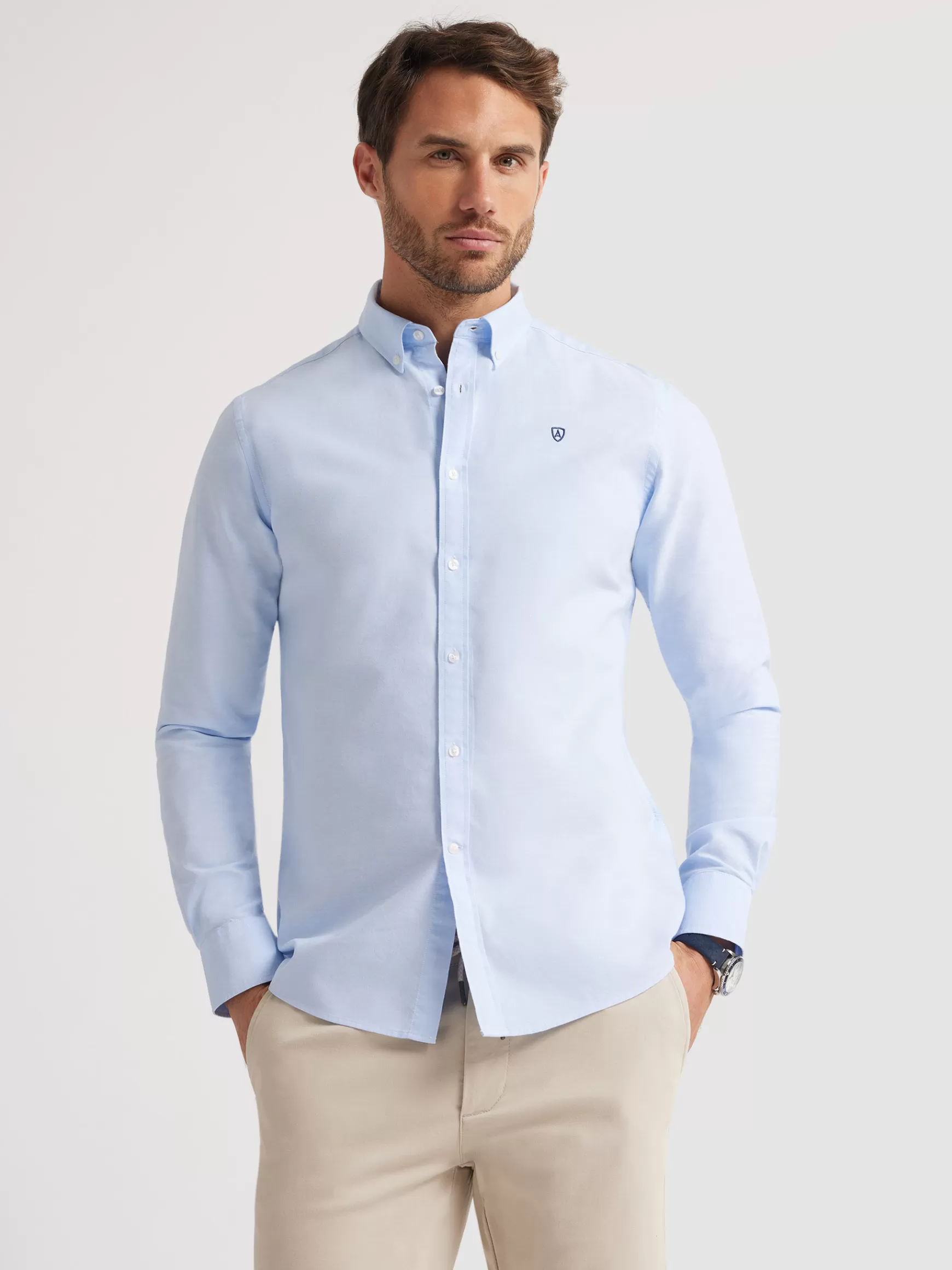 Hombre Alvaro Moreno Oxford<CAMISA OXFORD BASIC