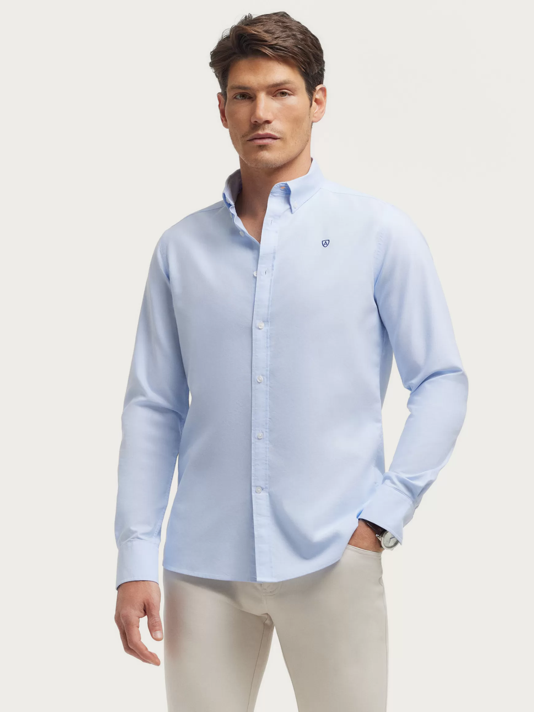 Hombre Alvaro Moreno Oxford<CAMISA OXFORD BASIC