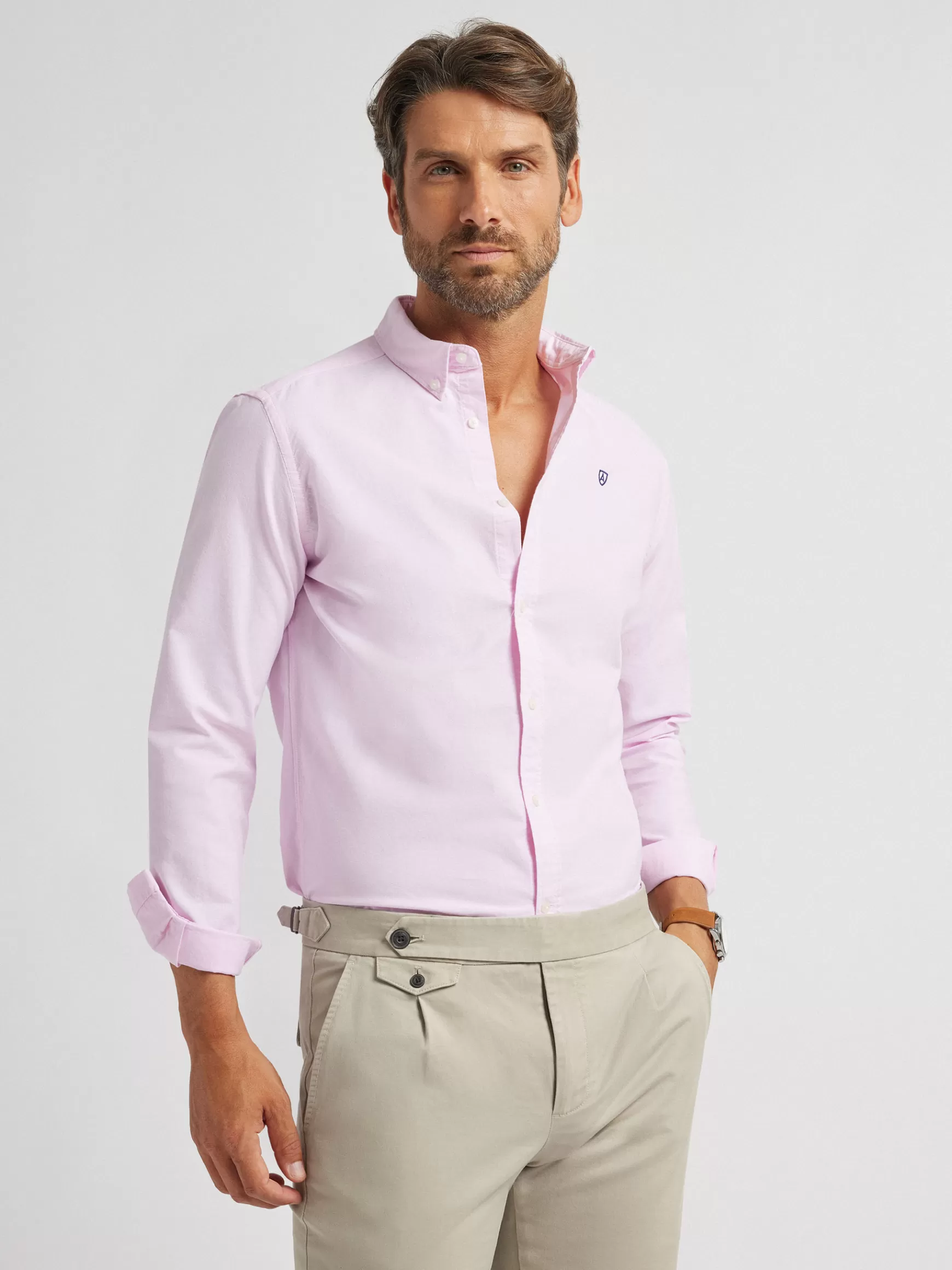 Hombre Alvaro Moreno Oxford<CAMISA OXFORD BASIC