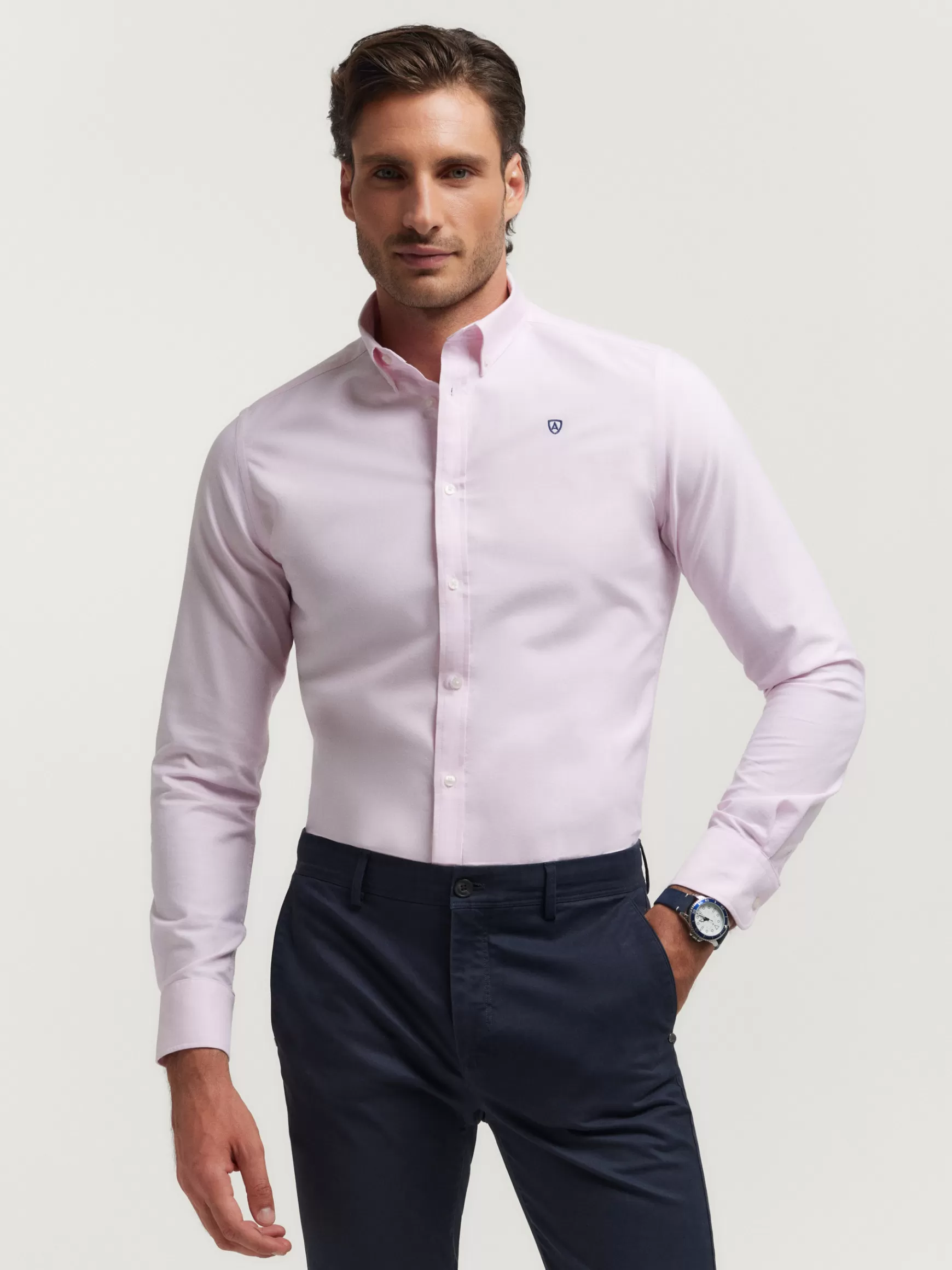 Hombre Alvaro Moreno Oxford<CAMISA OXFORD BASIC