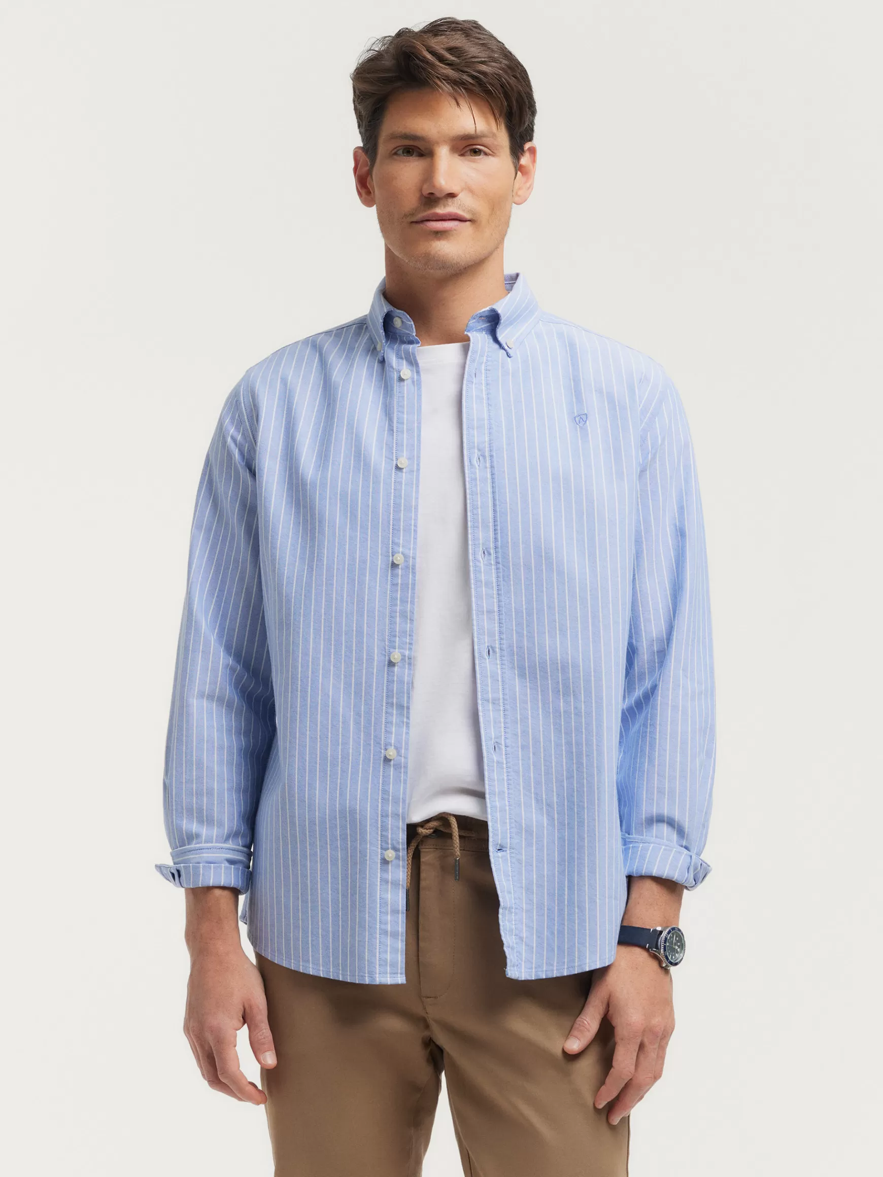 Hombre Alvaro Moreno Oxford<CAMISA OXFORD CLUB