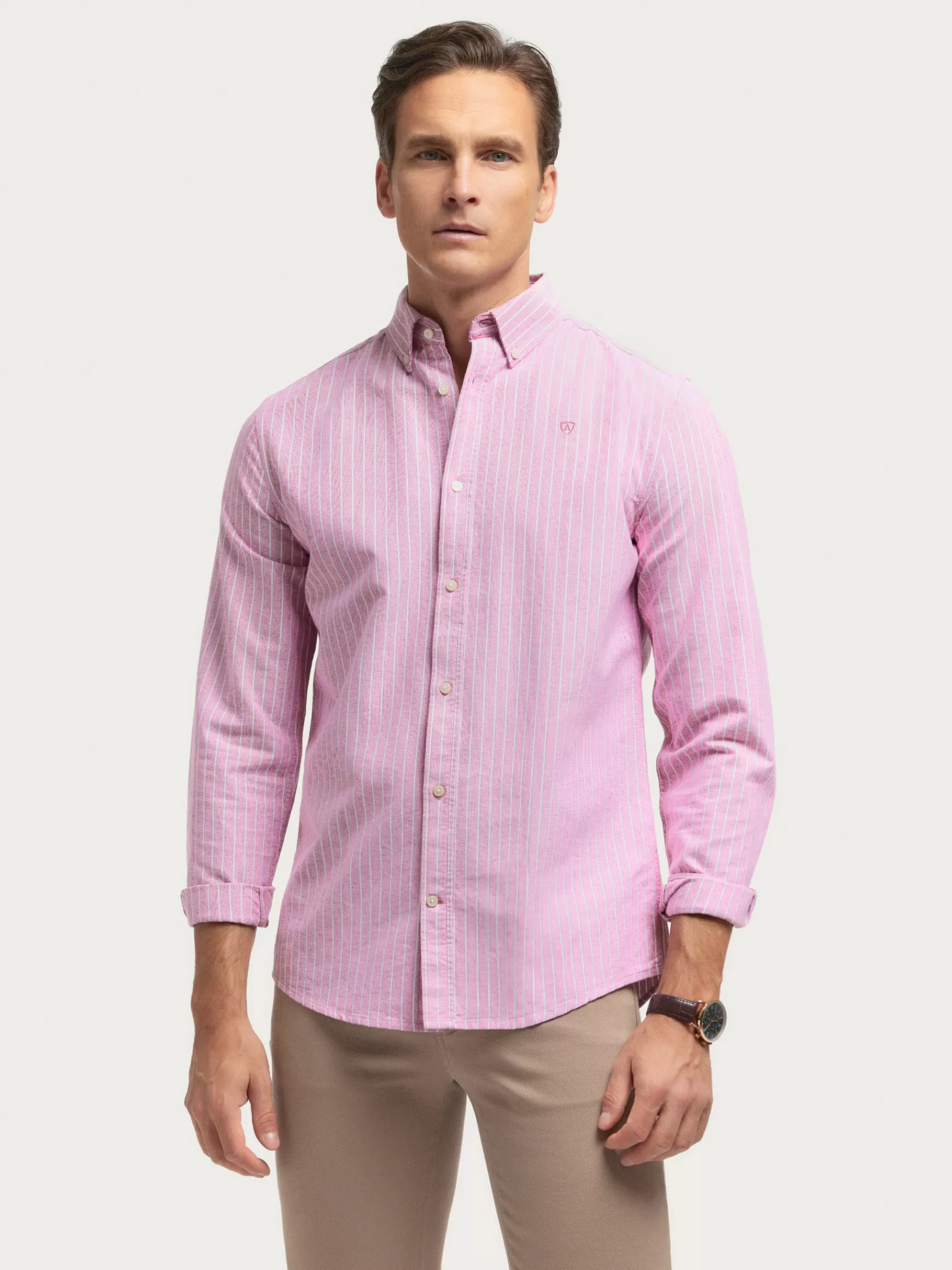 Hombre Alvaro Moreno Oxford<CAMISA OXFORD CLUB