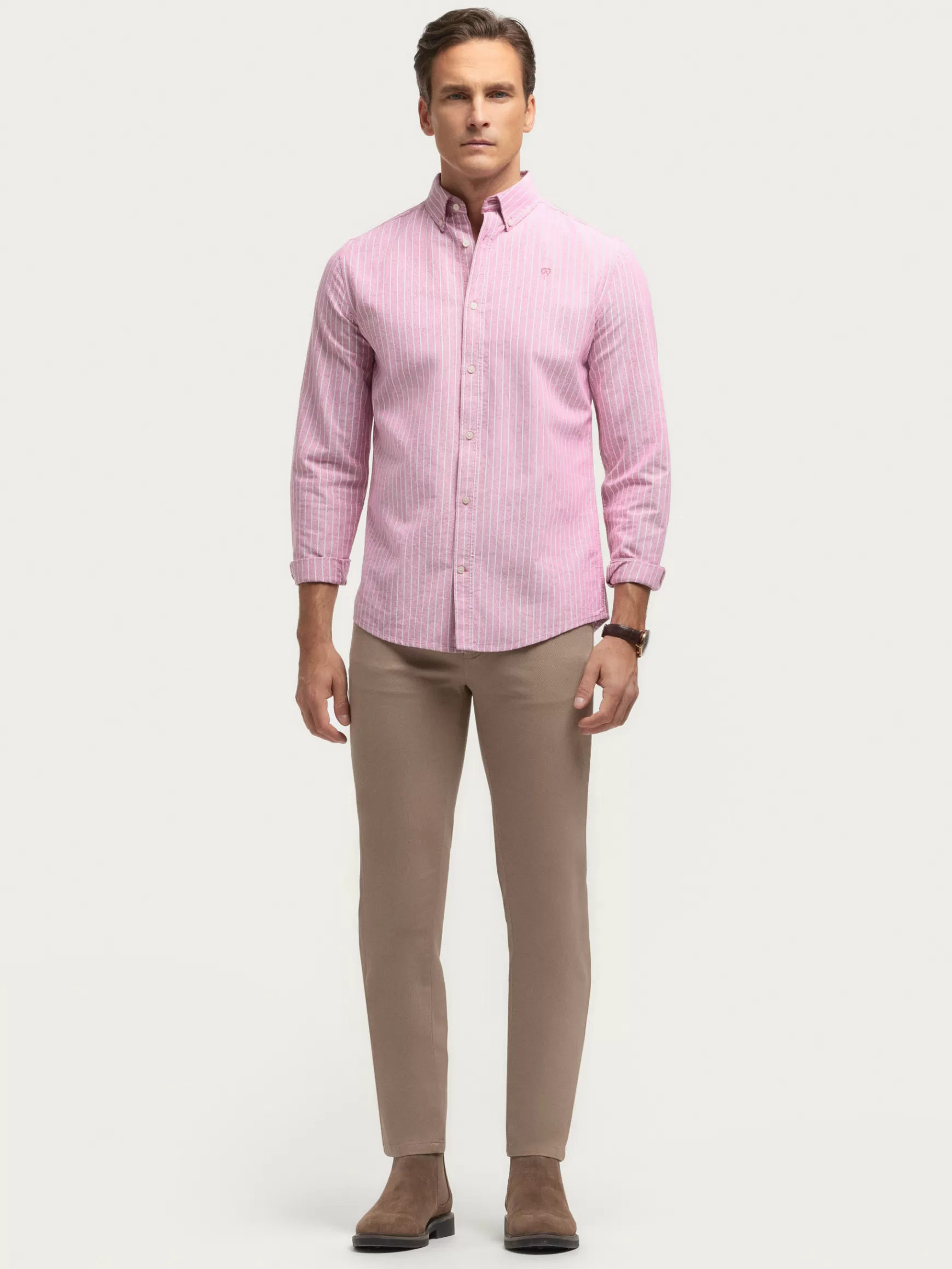 Hombre Alvaro Moreno Oxford<CAMISA OXFORD CLUB