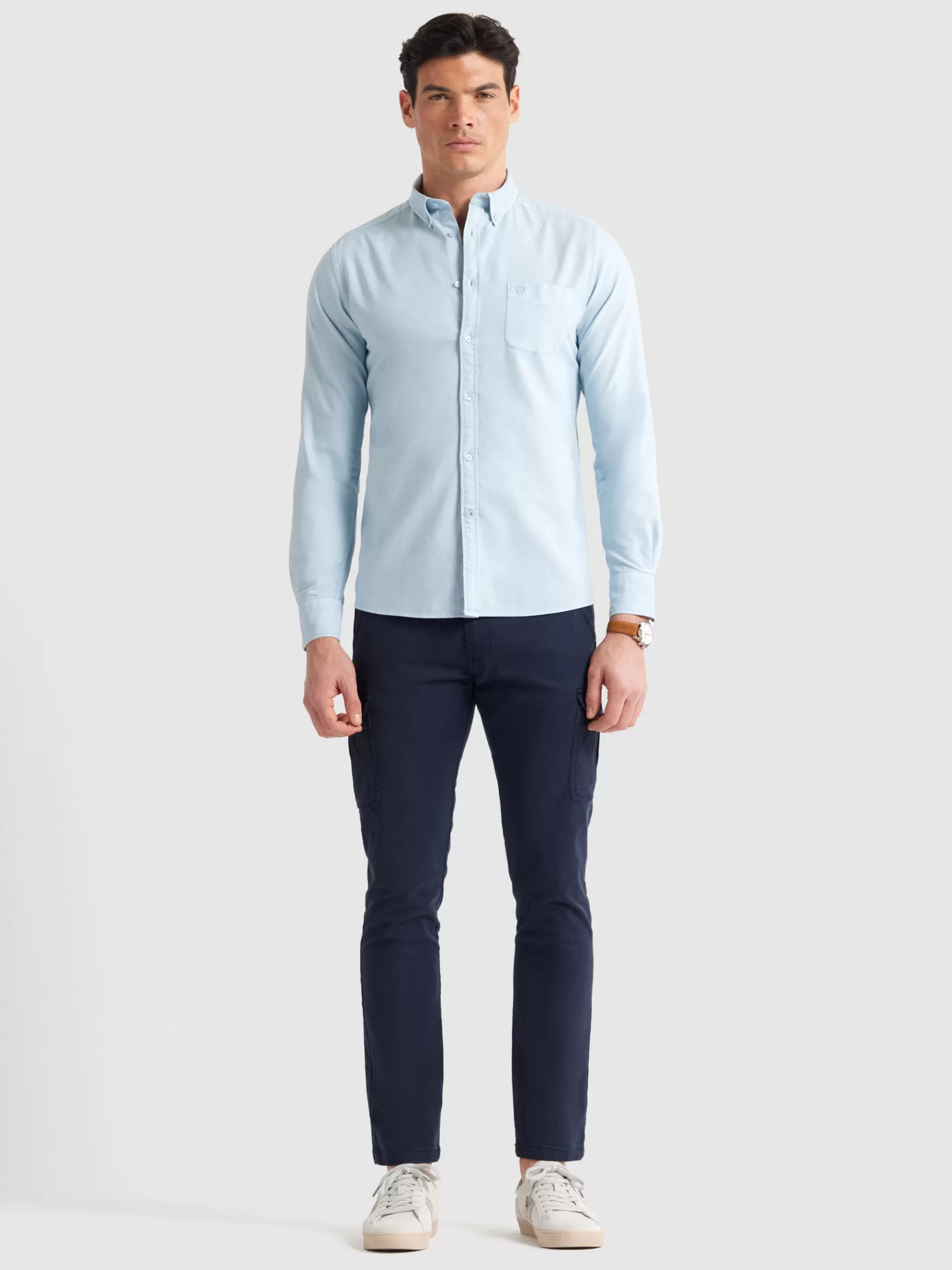 Hombre Alvaro Moreno Oxford<CAMISA OXFORD POCKET DYE