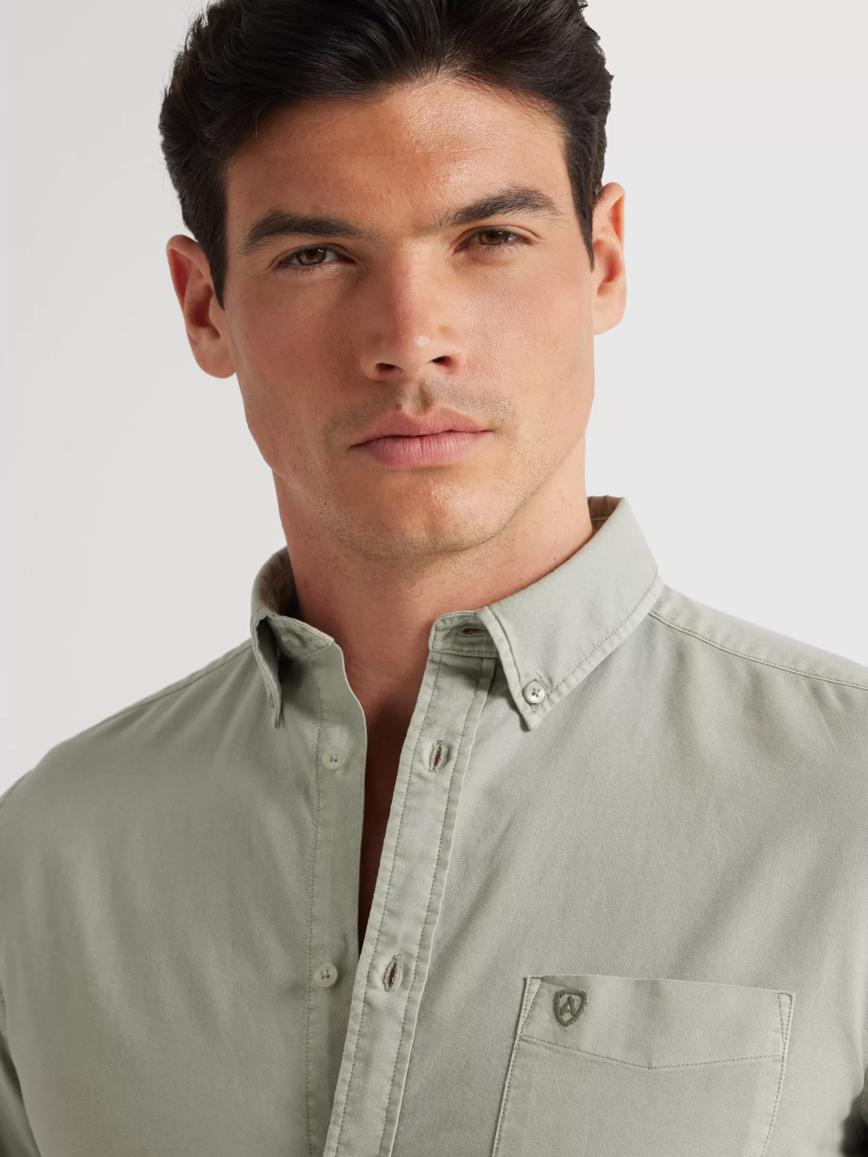 Hombre Alvaro Moreno Oxford<CAMISA OXFORD POCKET DYE