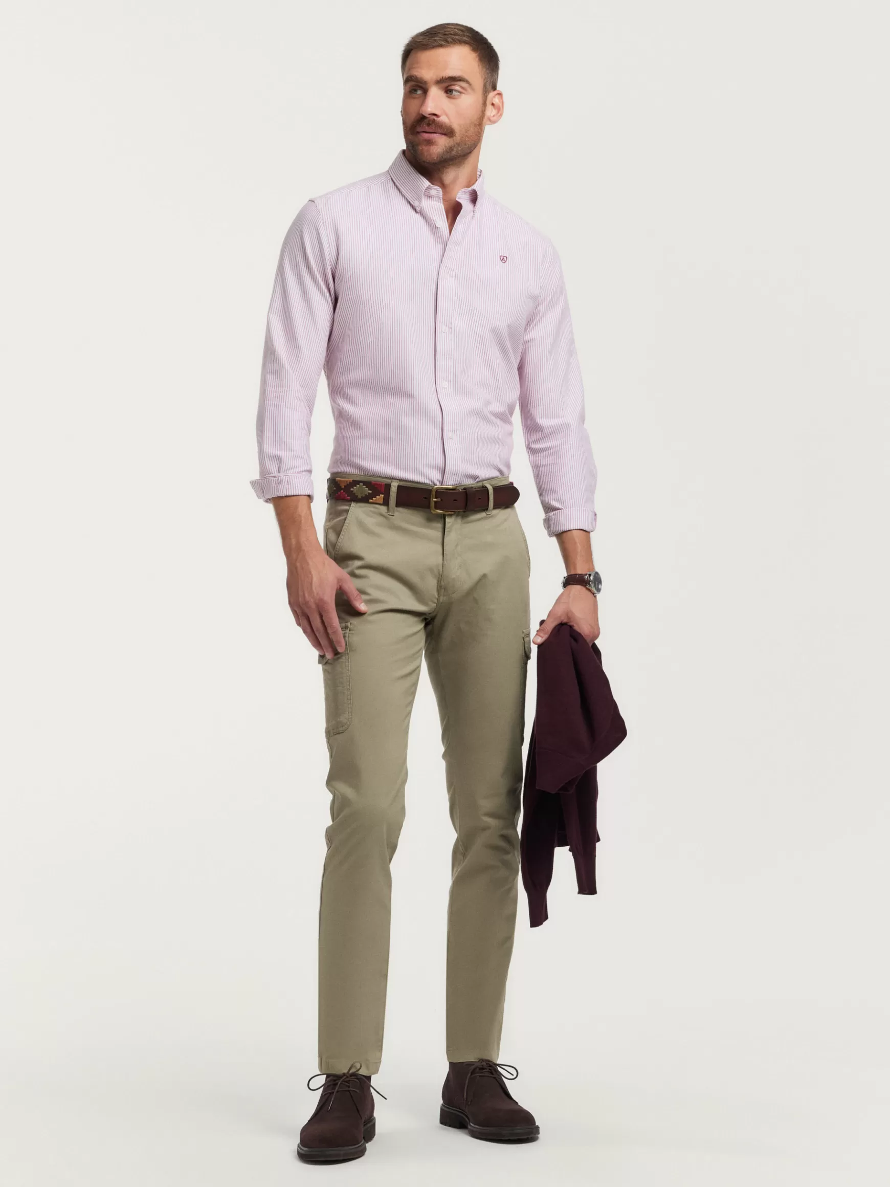 Hombre Alvaro Moreno Oxford<CAMISA OXFORD REGENT