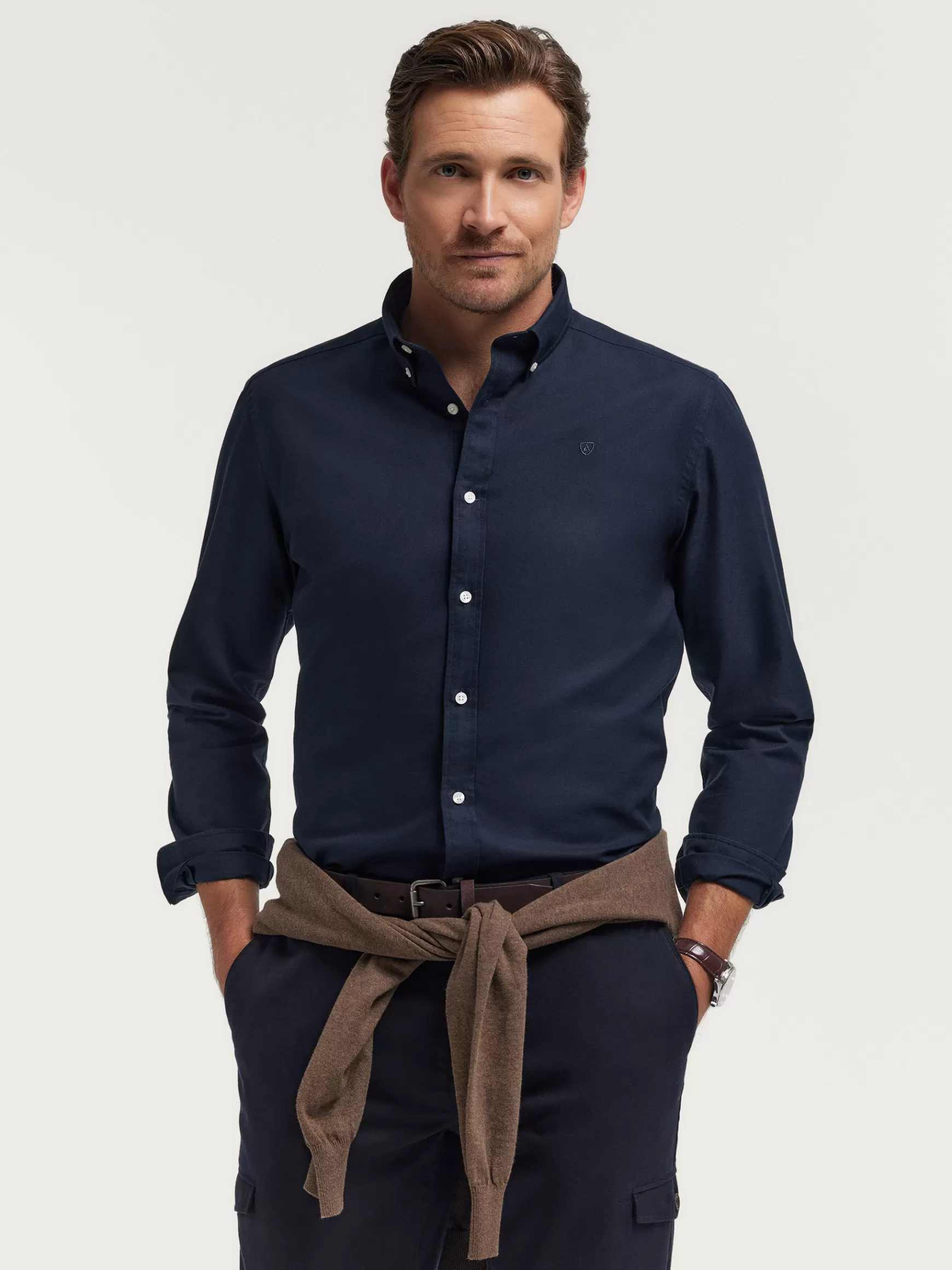 Hombre Alvaro Moreno Oxford<CAMISA OXFORD SOLID