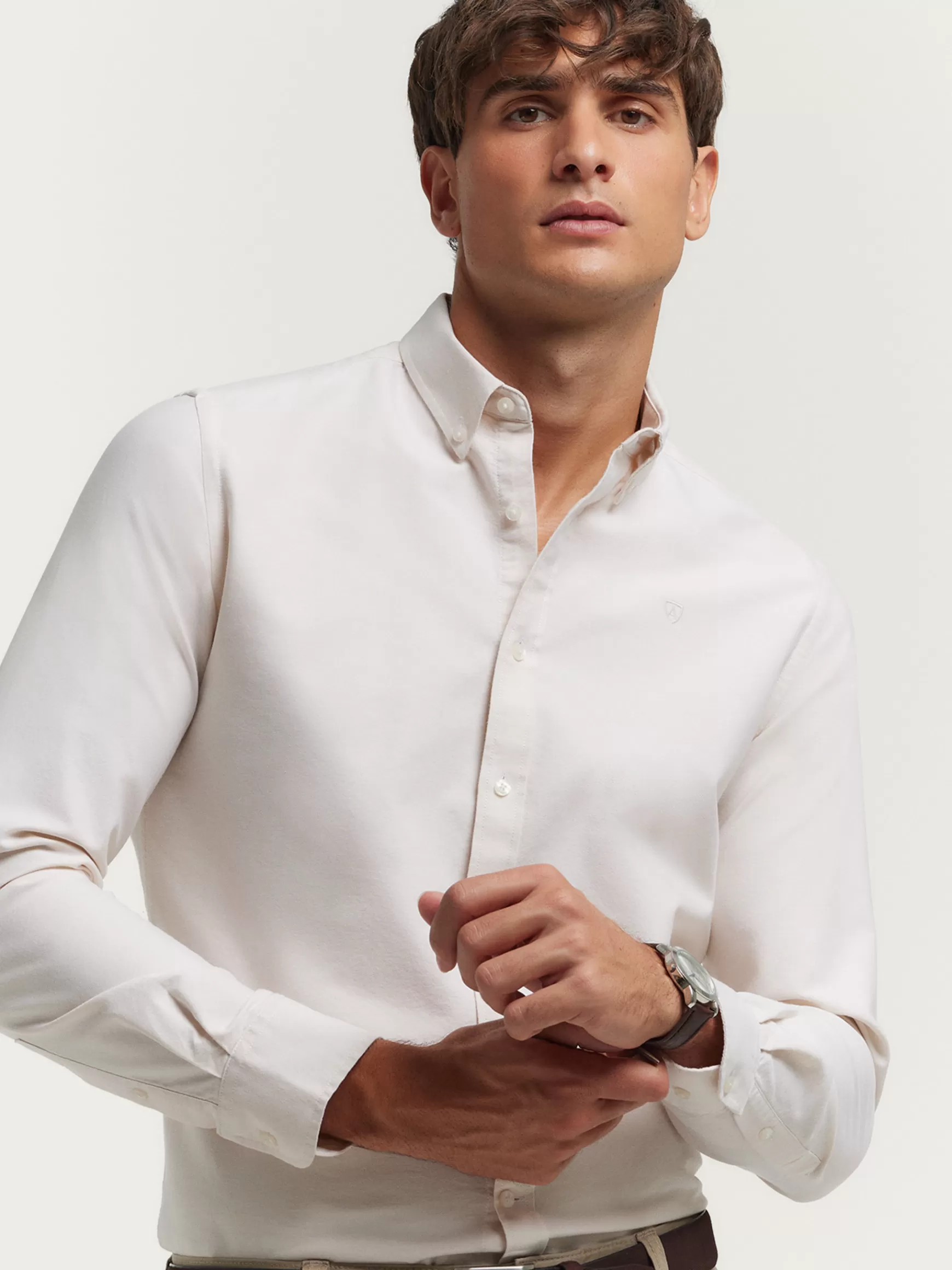 Hombre Alvaro Moreno Oxford<CAMISA OXFORD SOLID