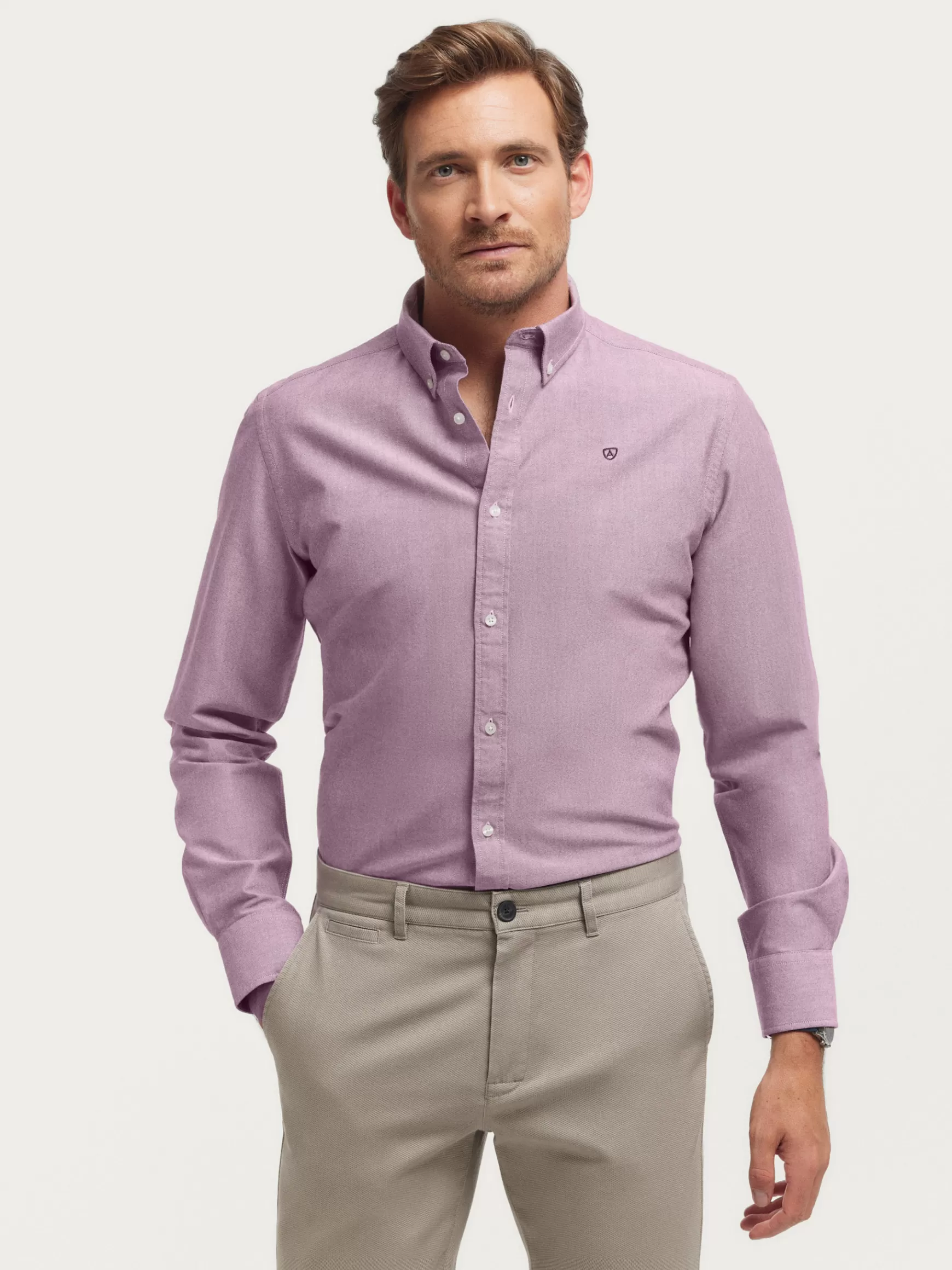 Hombre Alvaro Moreno Oxford<CAMISA OXFORD SOLID