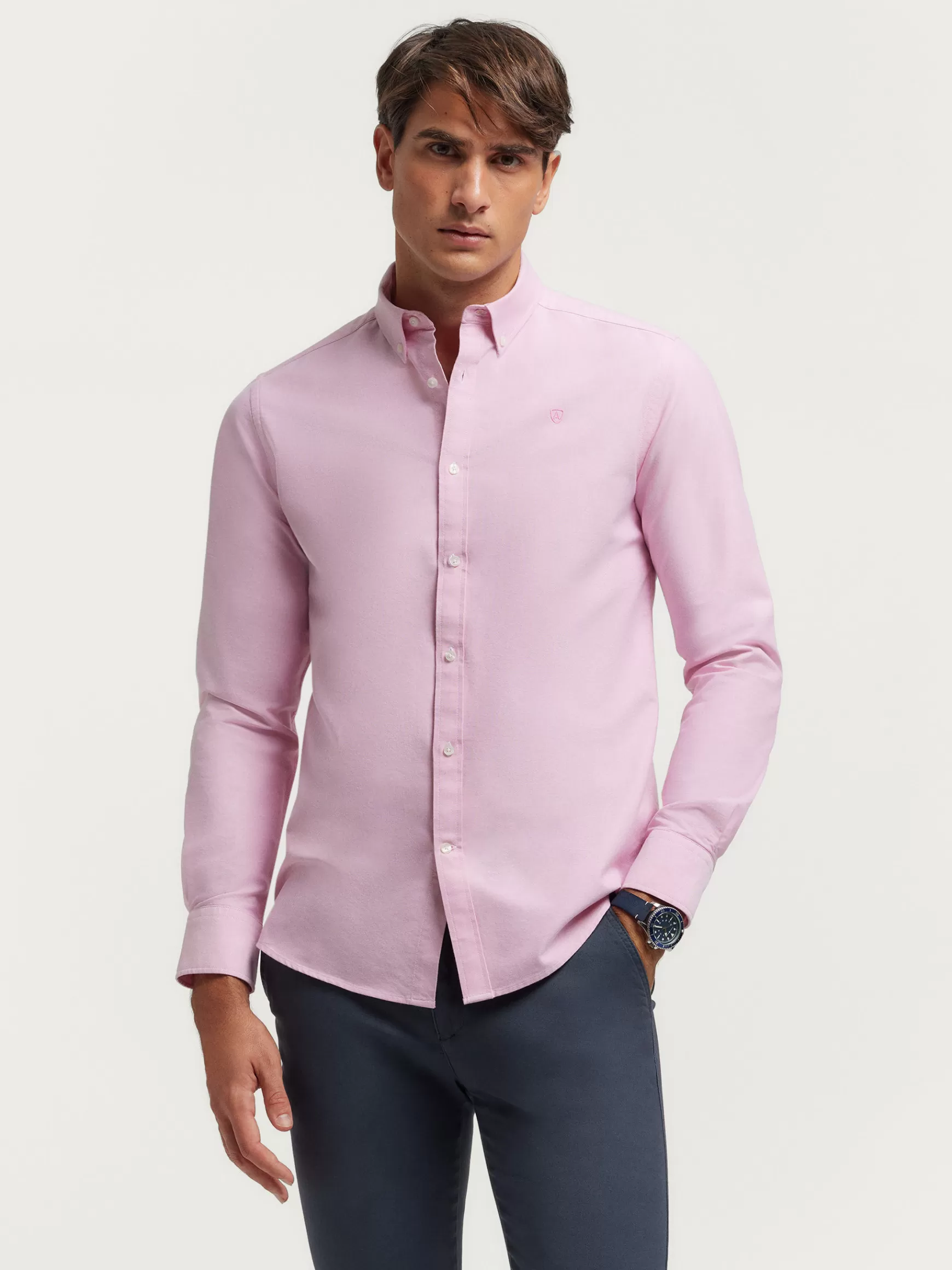 Hombre Alvaro Moreno Oxford<CAMISA OXFORD SOLID