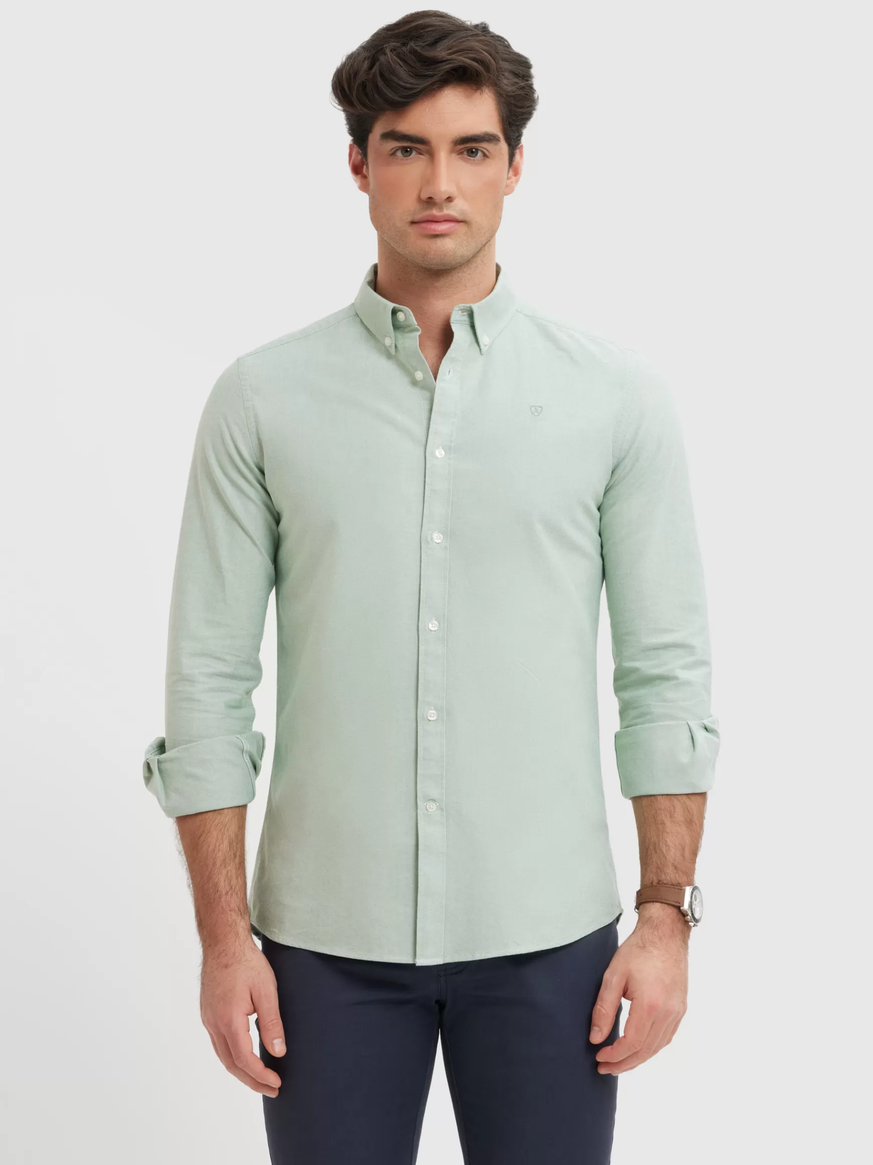 Hombre Alvaro Moreno Oxford<CAMISA OXFORD SOLID