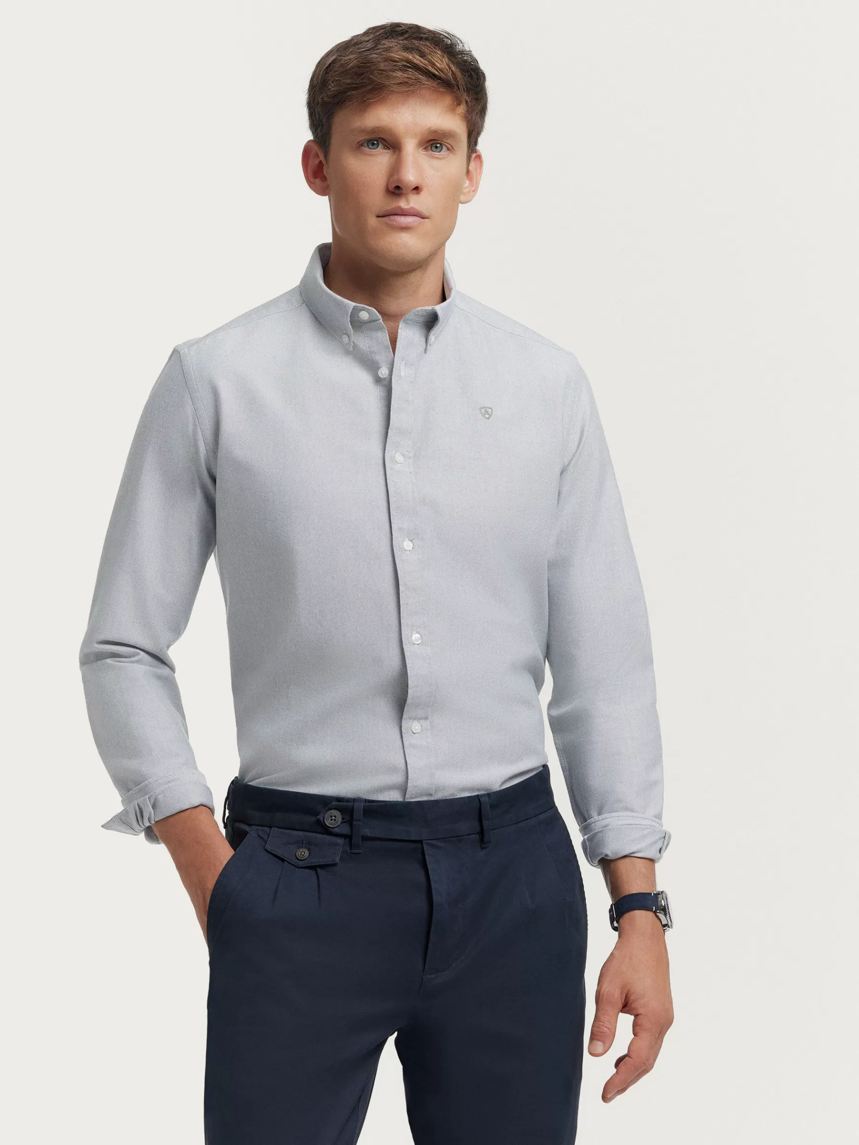 Hombre Alvaro Moreno Oxford<CAMISA OXFORD SOLID