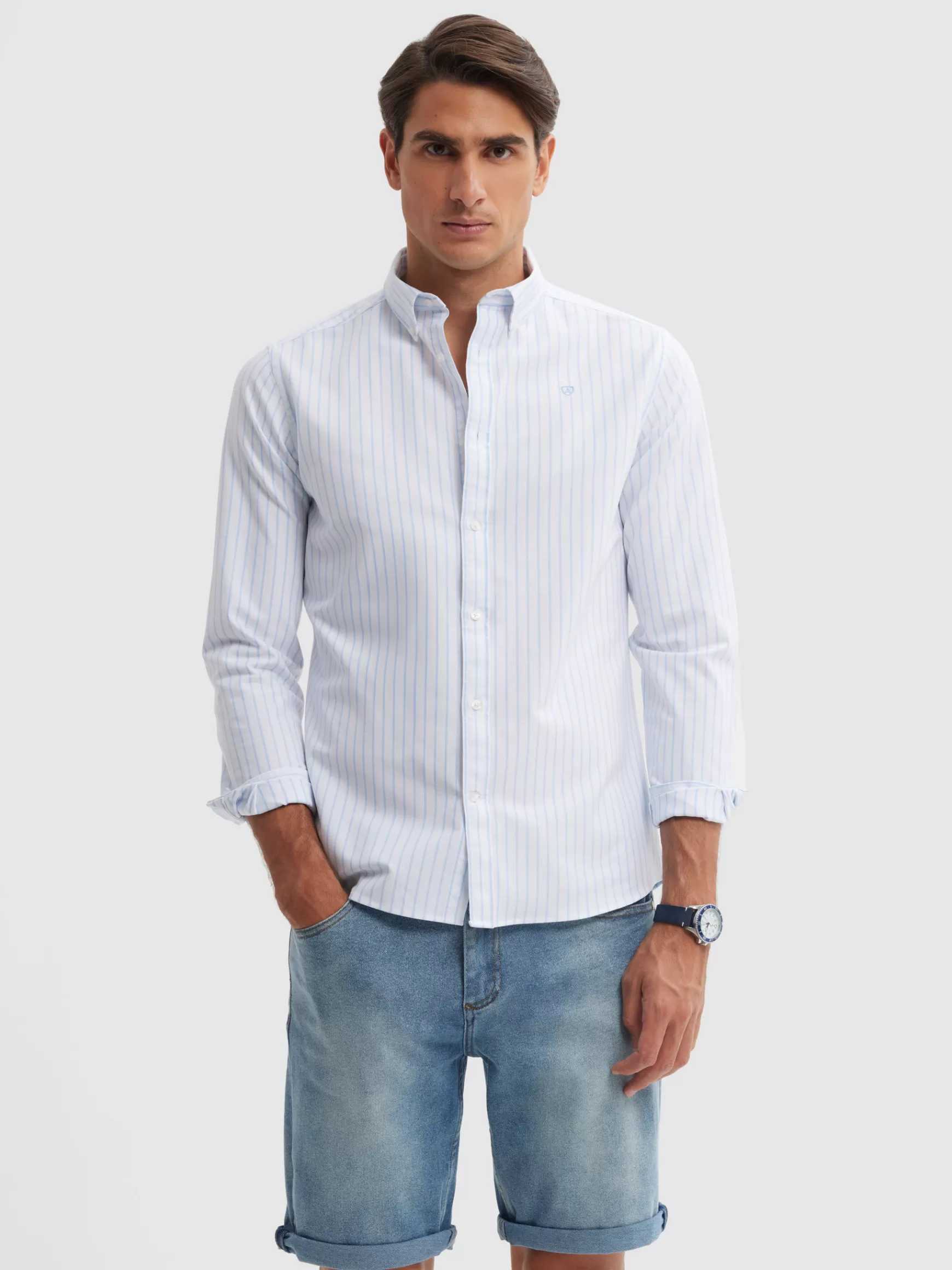 Hombre Alvaro Moreno Oxford<CAMISA OXFORD SUNNY