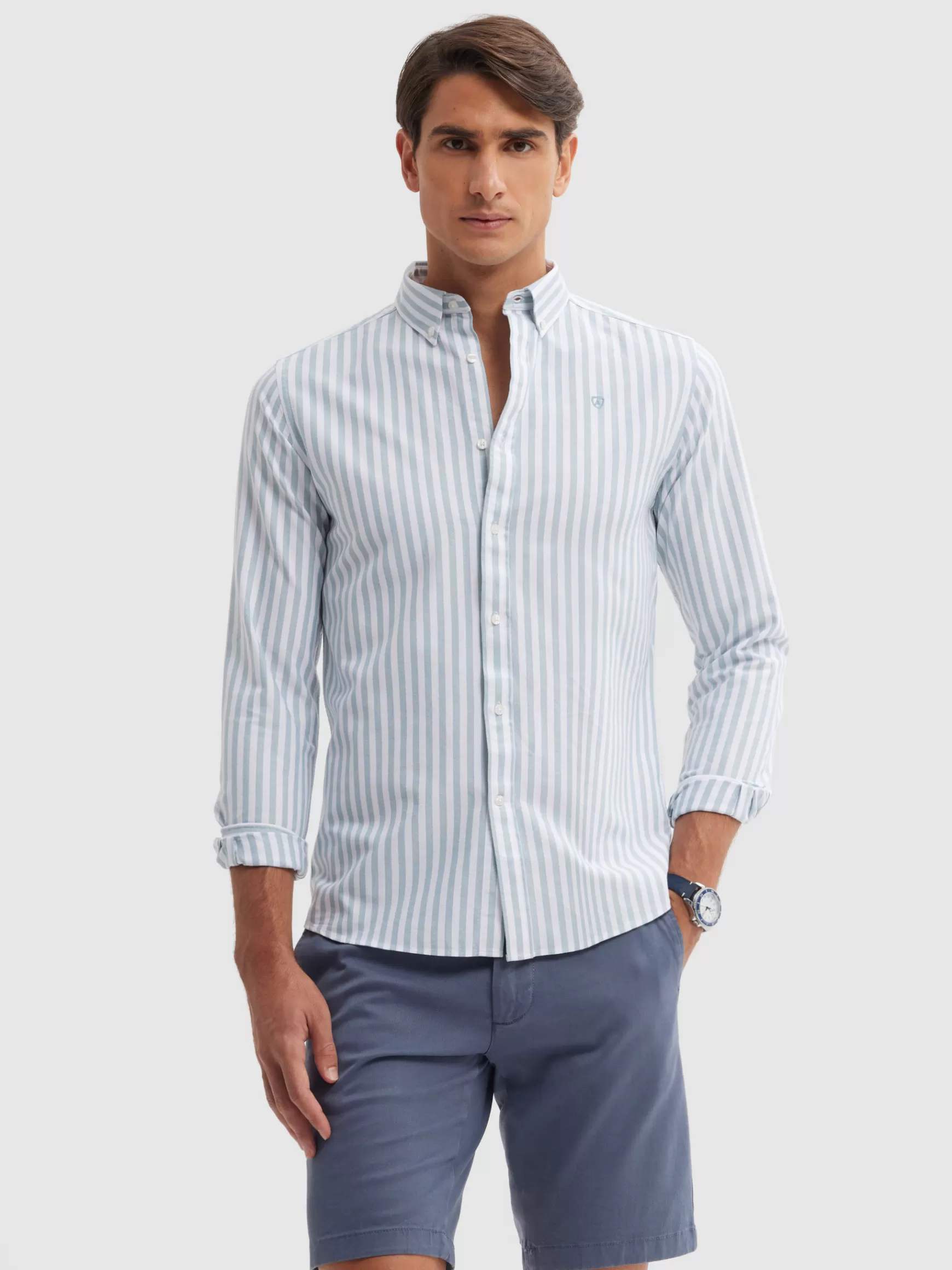 Hombre Alvaro Moreno Oxford<CAMISA OXFORD SUNSET