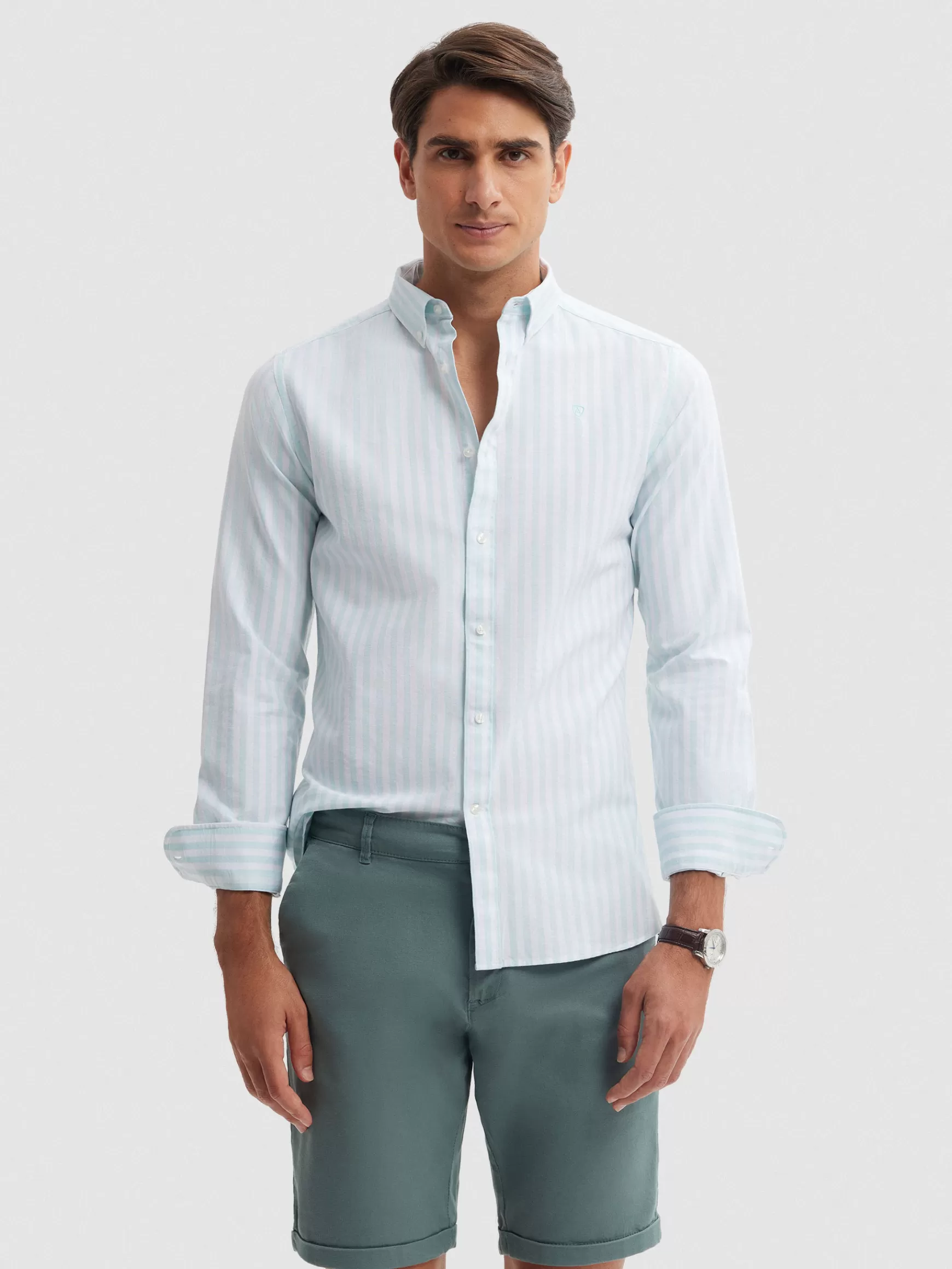 Hombre Alvaro Moreno Oxford<CAMISA OXFORD SUNSET