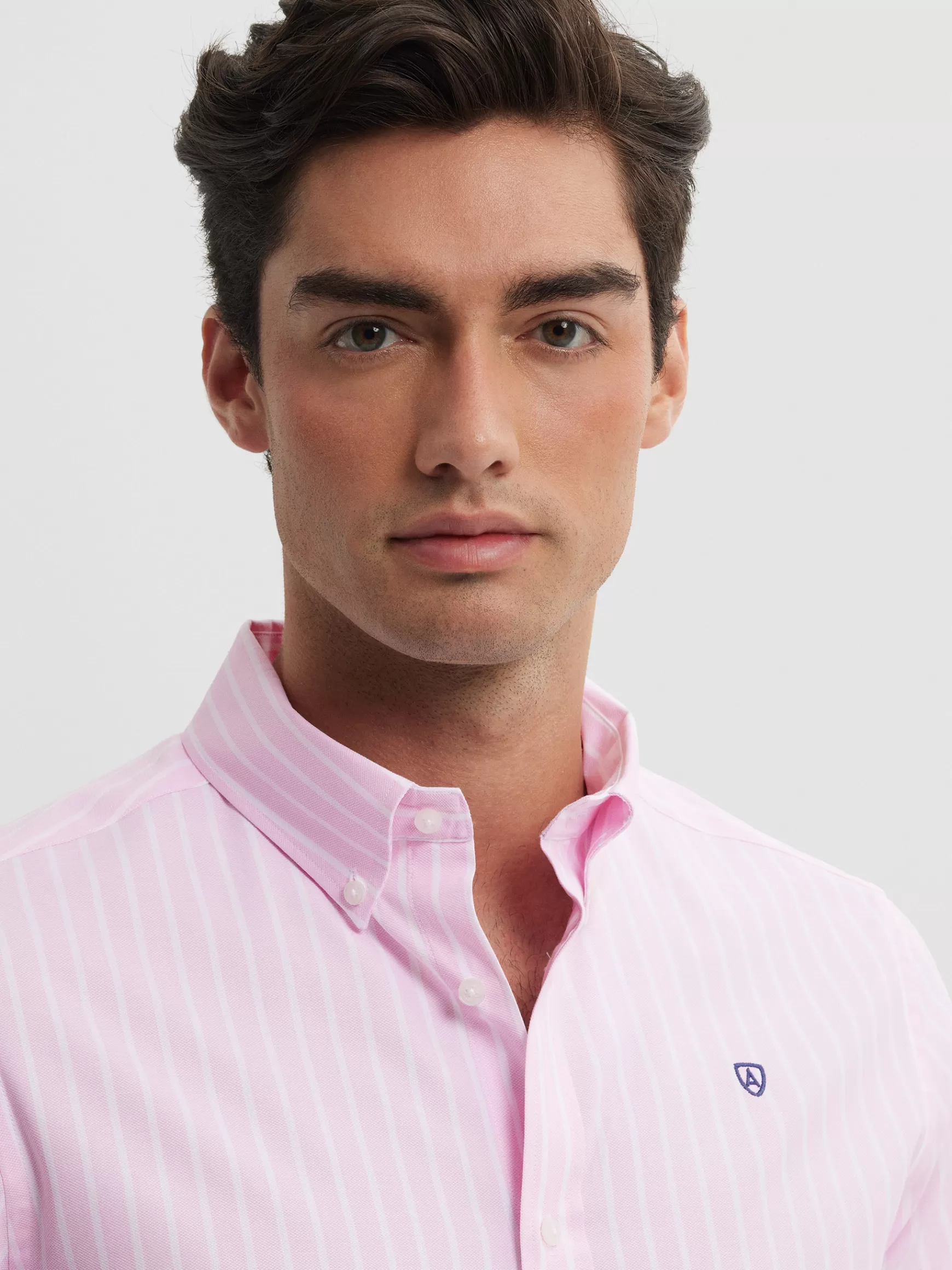 Hombre Alvaro Moreno Casual<CAMISA RAYAS DUTTON