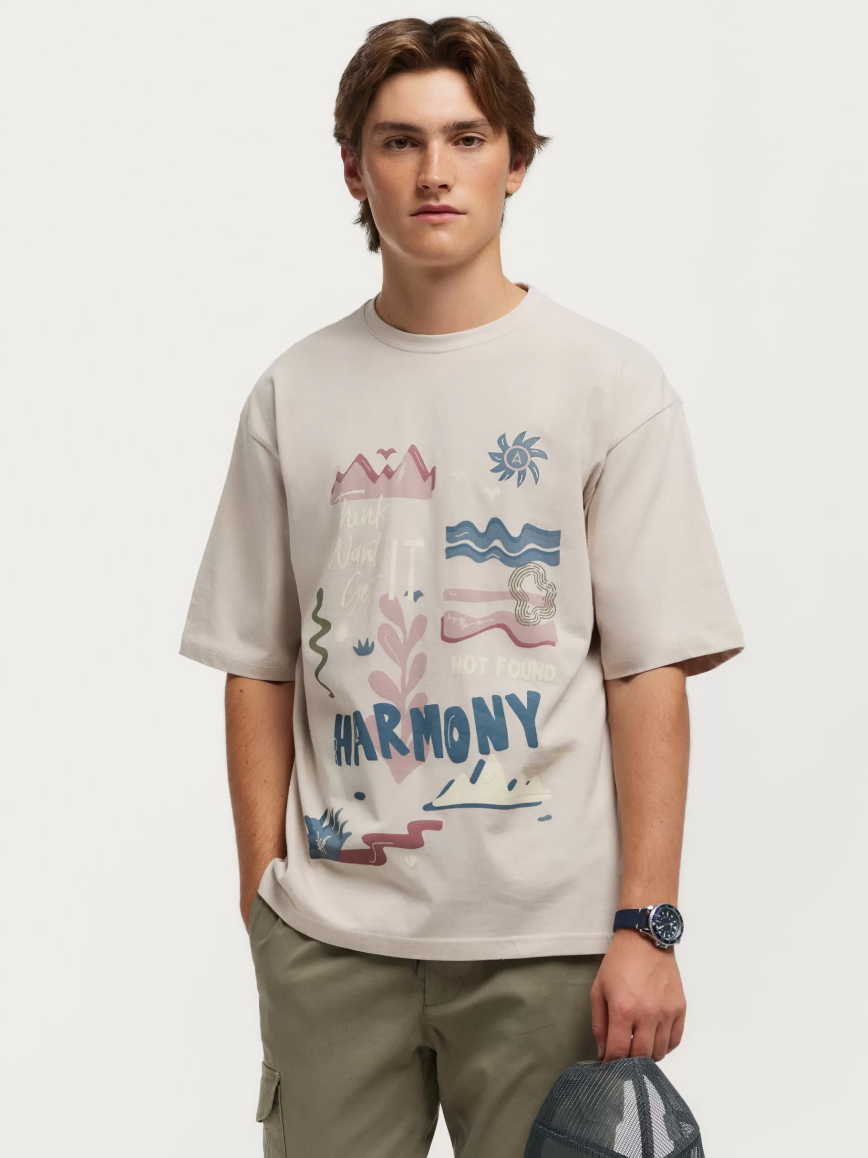 Hombre Alvaro Moreno Teen | Camisetas<CAMISETA HARMONY