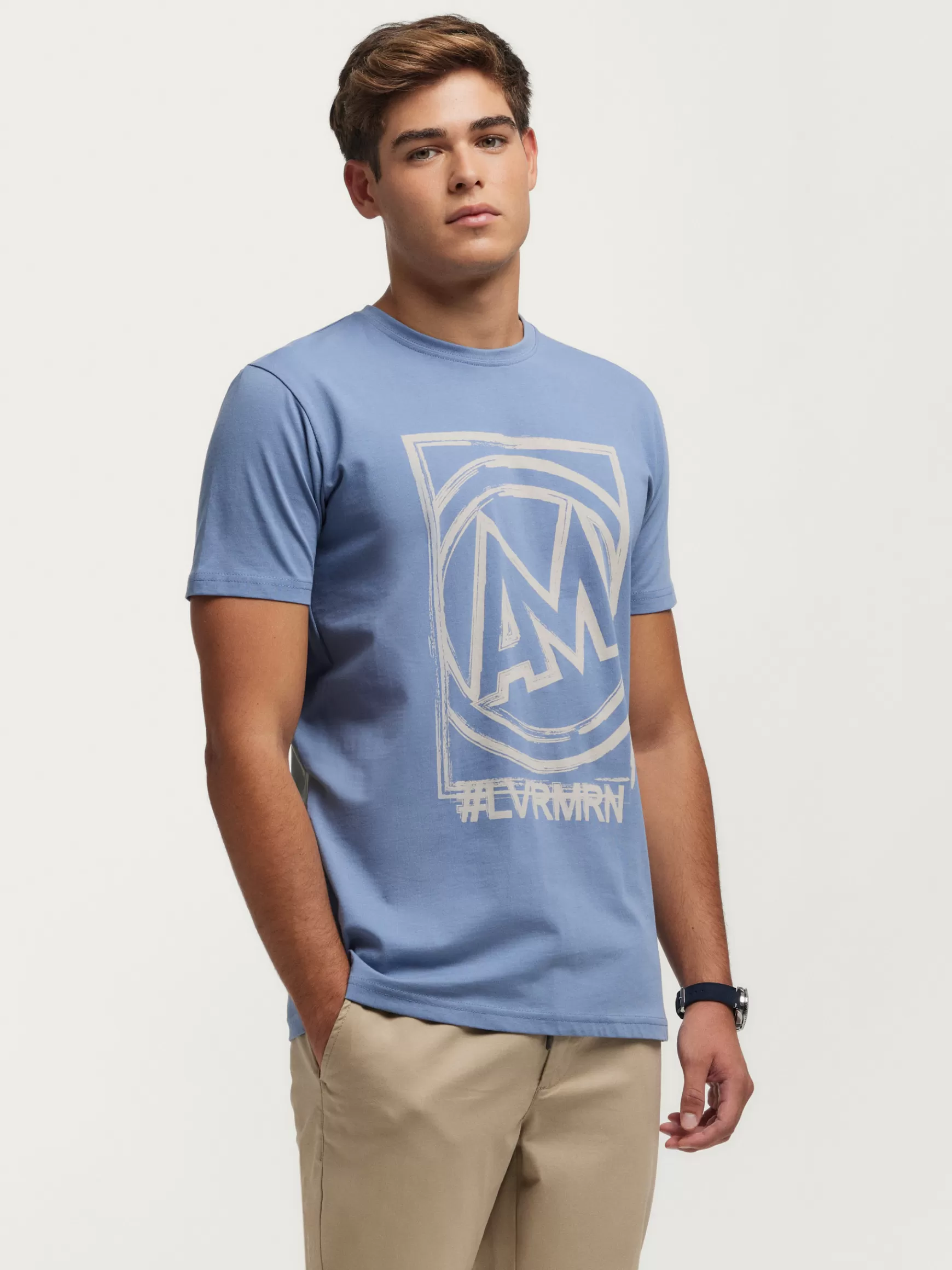 Hombre Alvaro Moreno Teen | Camisetas<CAMISETA LOGO