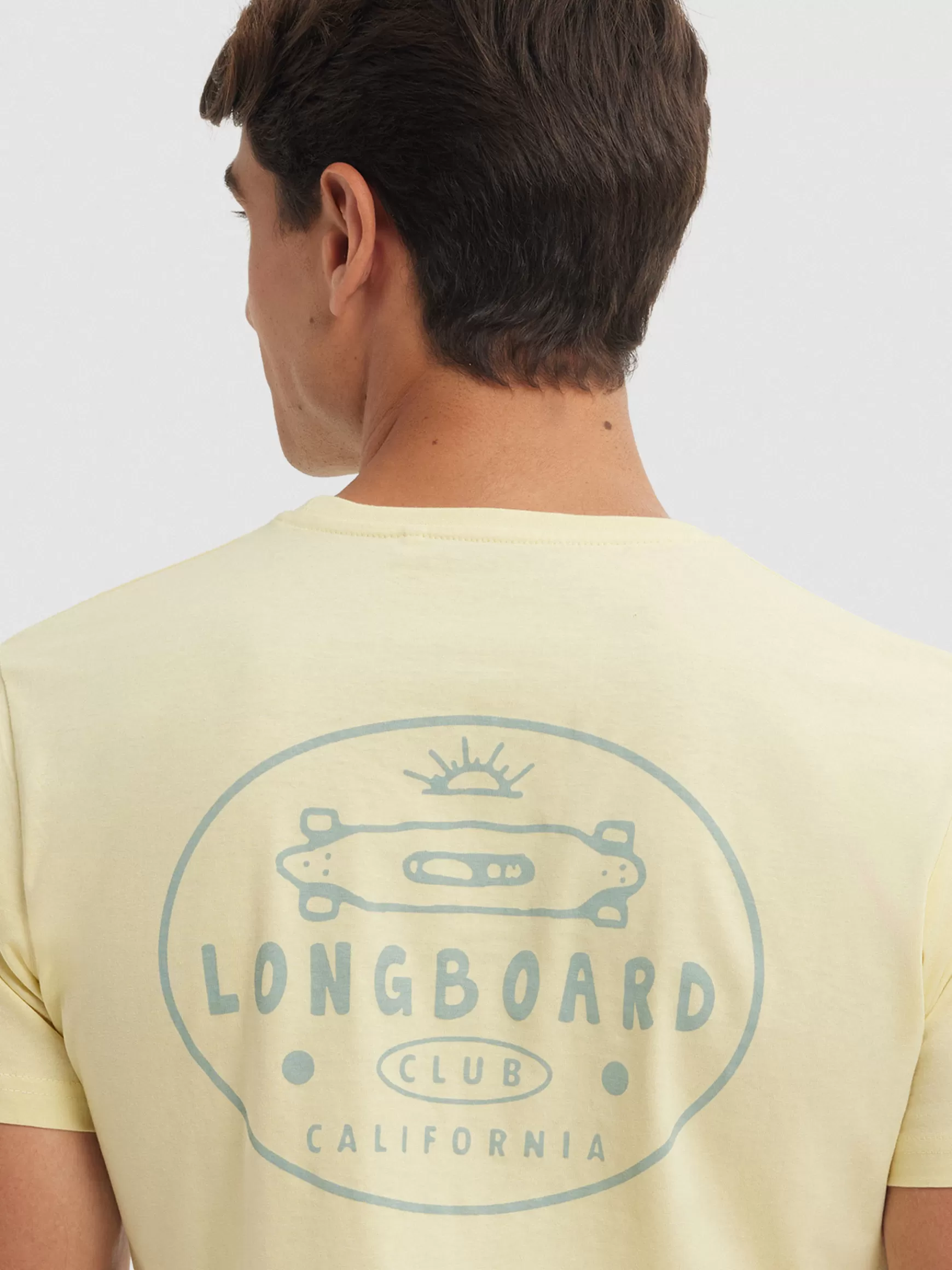 Hombre Alvaro Moreno Camisetas<CAMISETA LONGBOARD