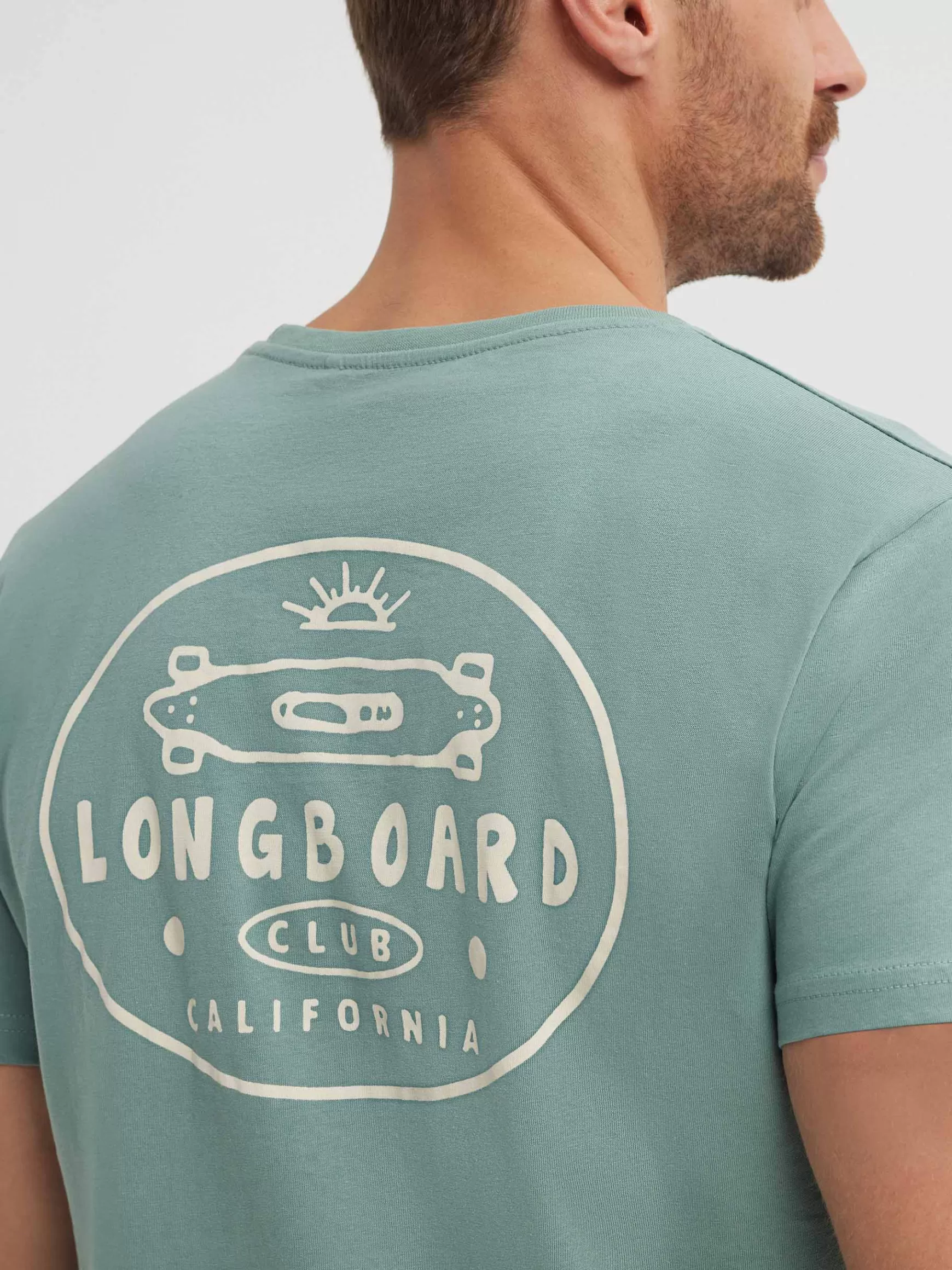 Hombre Alvaro Moreno Camisetas<CAMISETA LONGBOARD