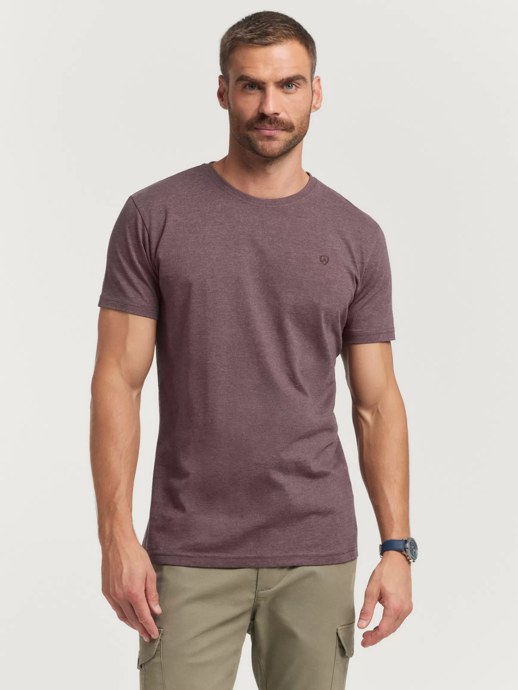 Hombre Alvaro Moreno Camisetas<CAMISETA MELANGE