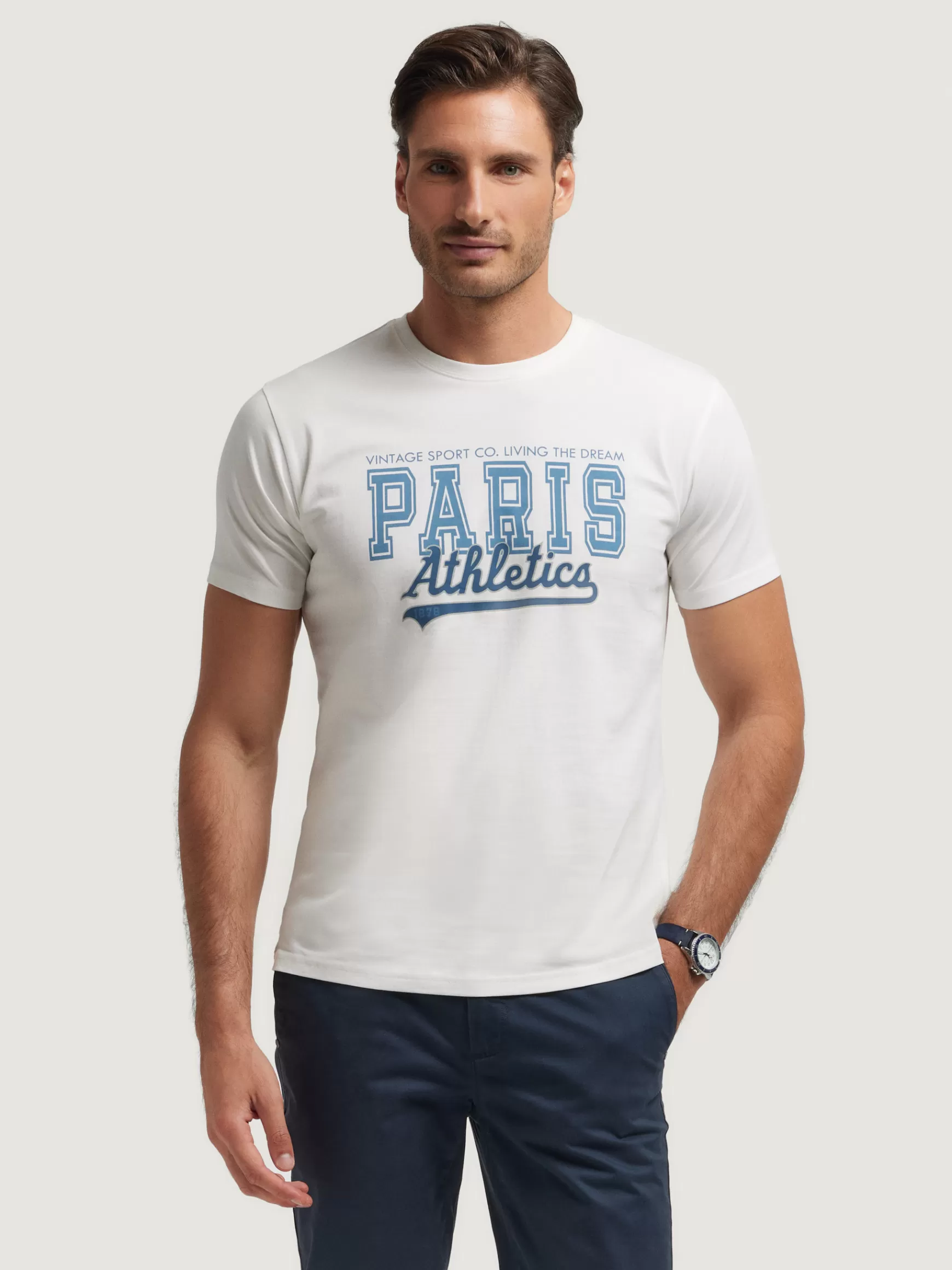 Hombre Alvaro Moreno Camisetas<CAMISETA PARIS