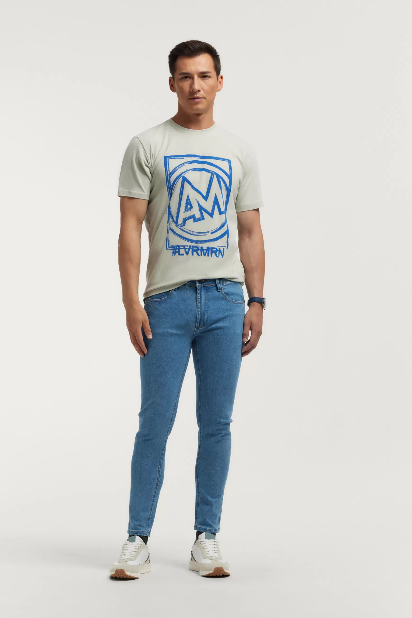 Hombre Alvaro Moreno Vaqueros<DENIM SKINNY