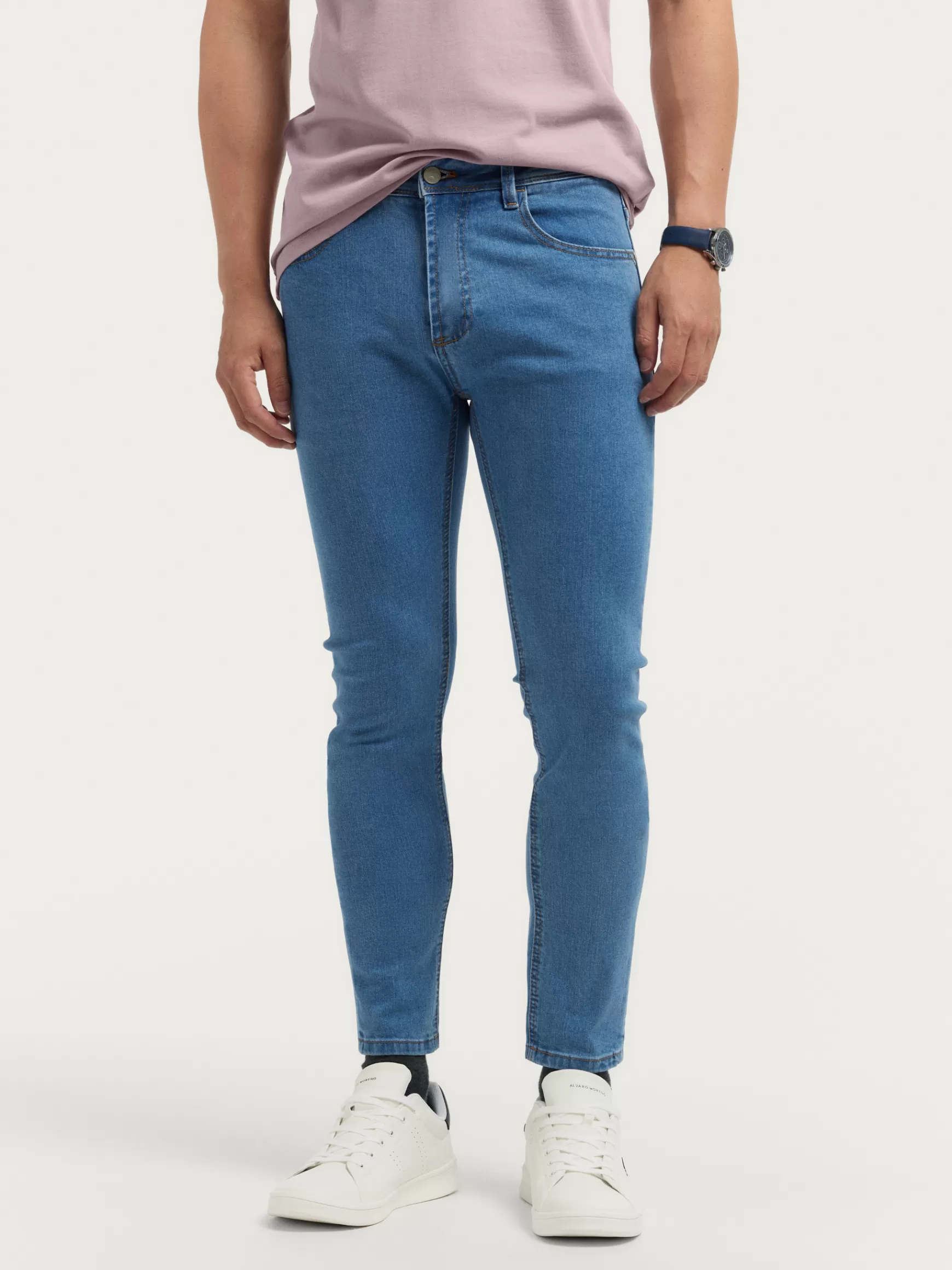 Hombre Alvaro Moreno Vaqueros<DENIM SUPER SKINNY