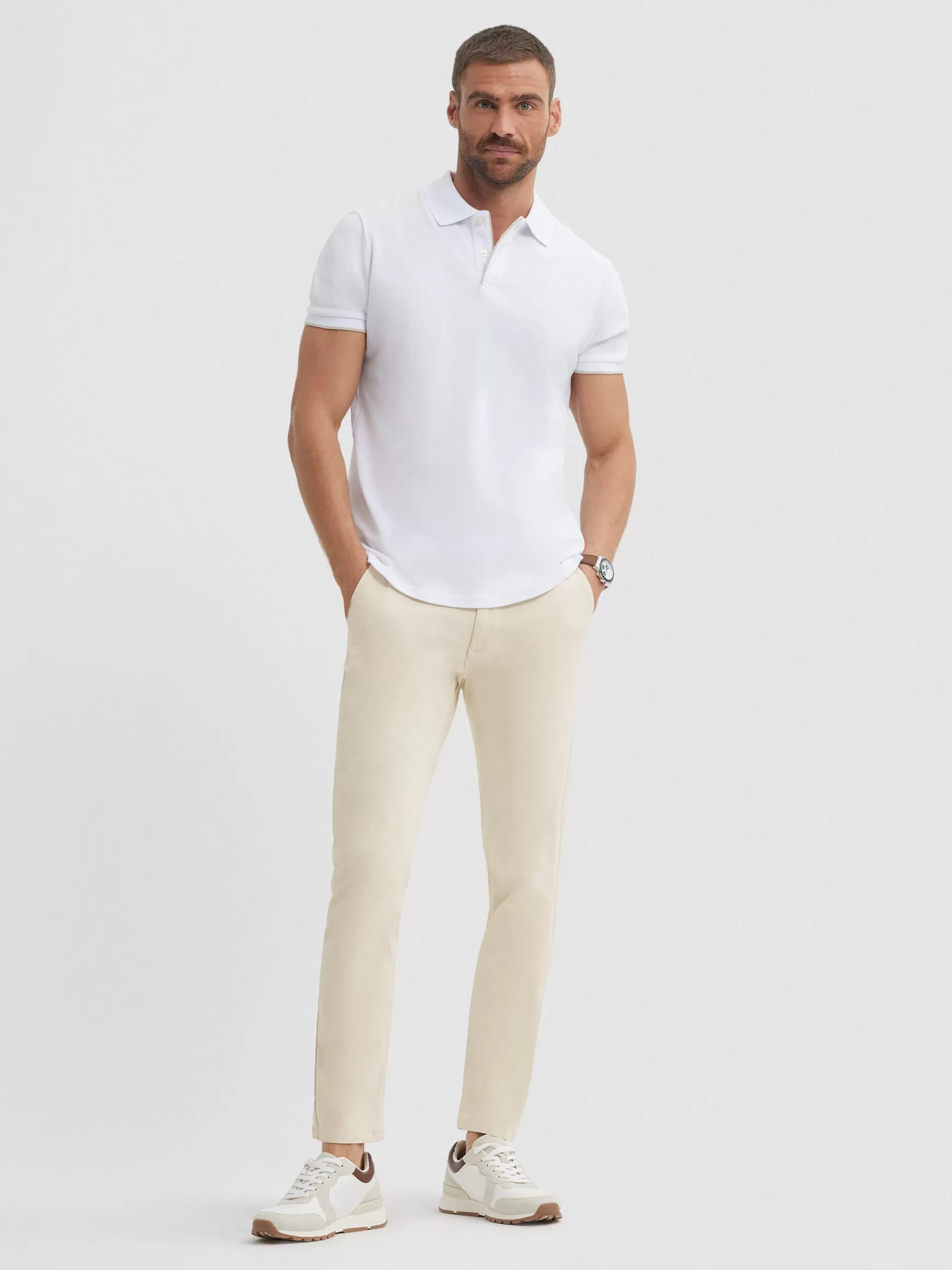 Hombre Alvaro Moreno Chino<PANTALON CHINO COMFORT