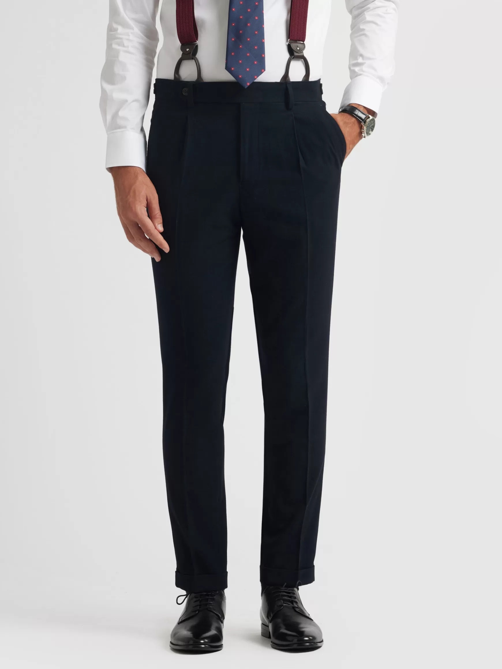 Hombre Alvaro Moreno Trajes | Trajes<PANTALON CLASSIC TWILL