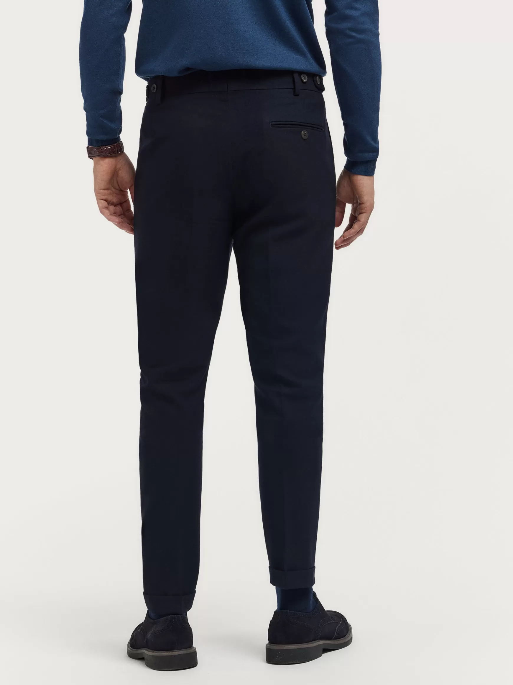 Hombre Alvaro Moreno Vestir<PANTALON CLASSIC TWILL