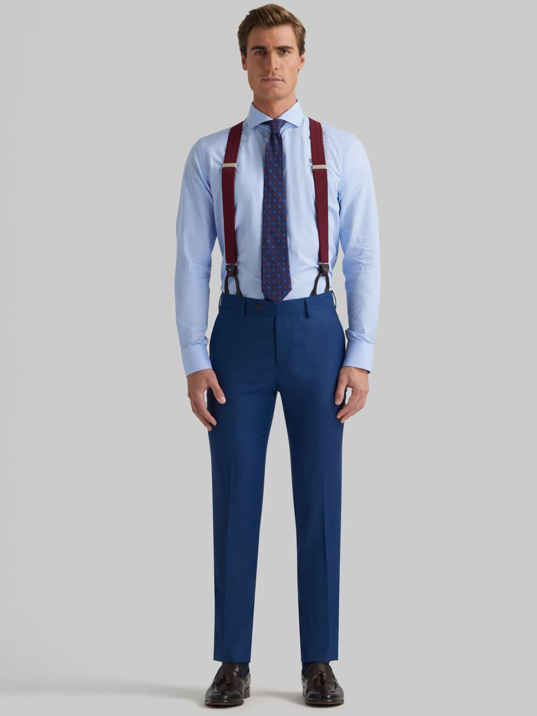 Hombre Alvaro Moreno Trajes | Trajes<PANTALON FIL A FIL