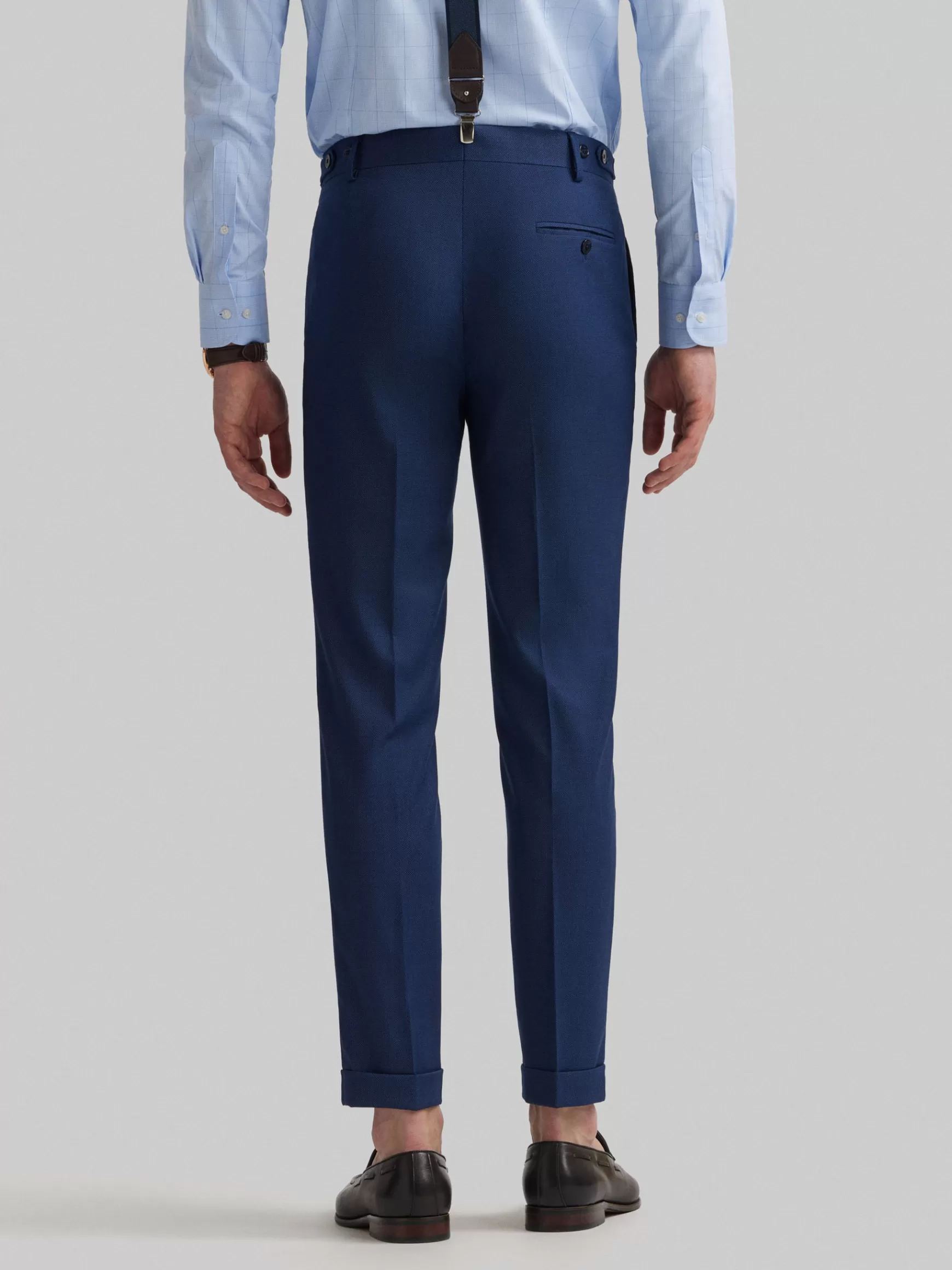 Hombre Alvaro Moreno Trajes | Trajes<PANTALON NAPOLI MICROBIRD