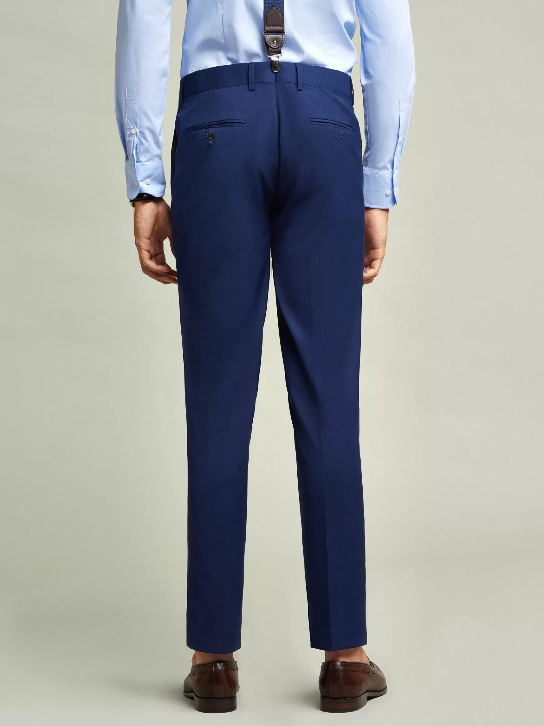 Hombre Alvaro Moreno Trajes | Trajes<PANTALON PLAIN SLIM