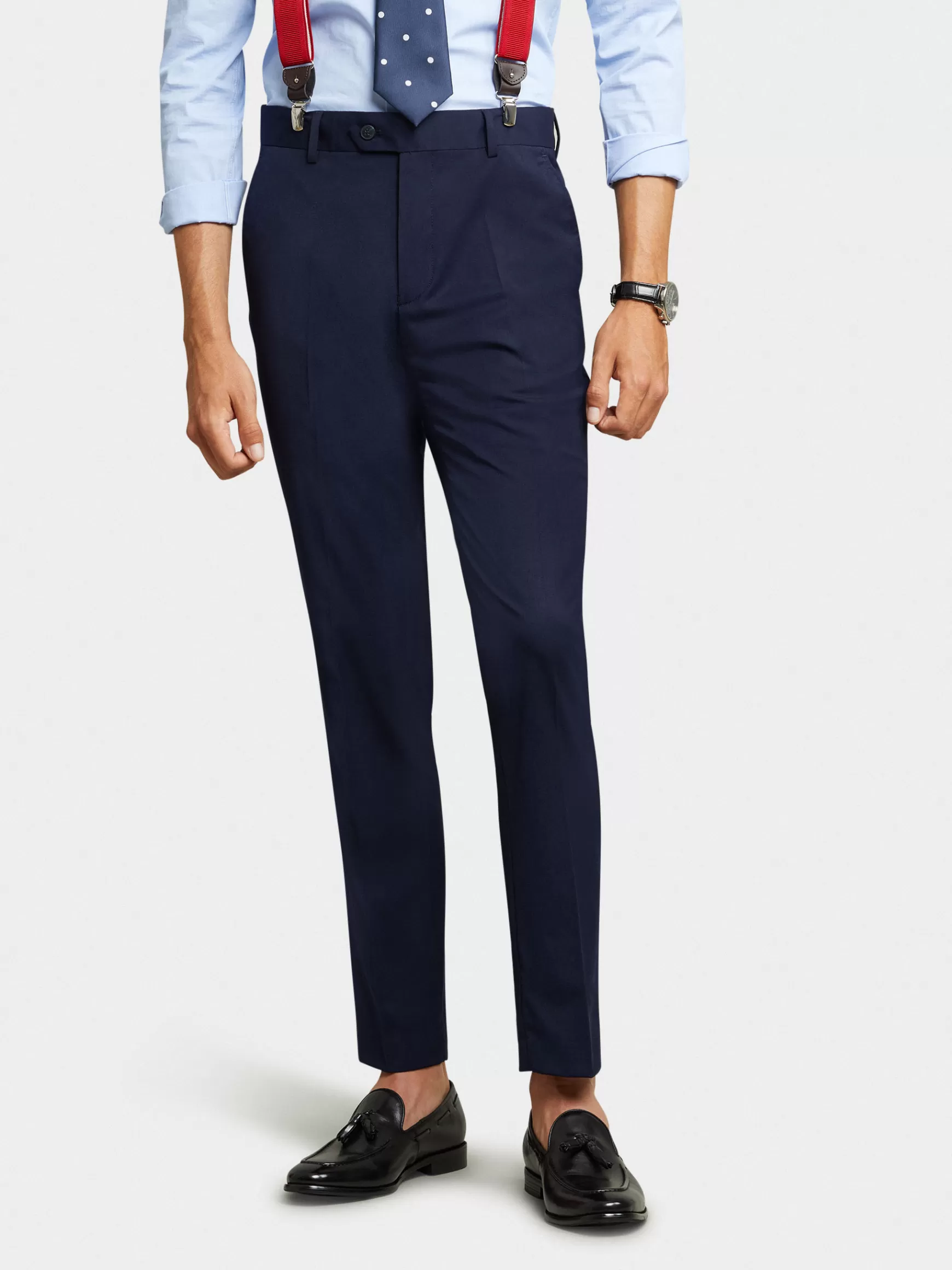 Hombre Alvaro Moreno Trajes | Trajes<PANTALON PLAIN SLIM