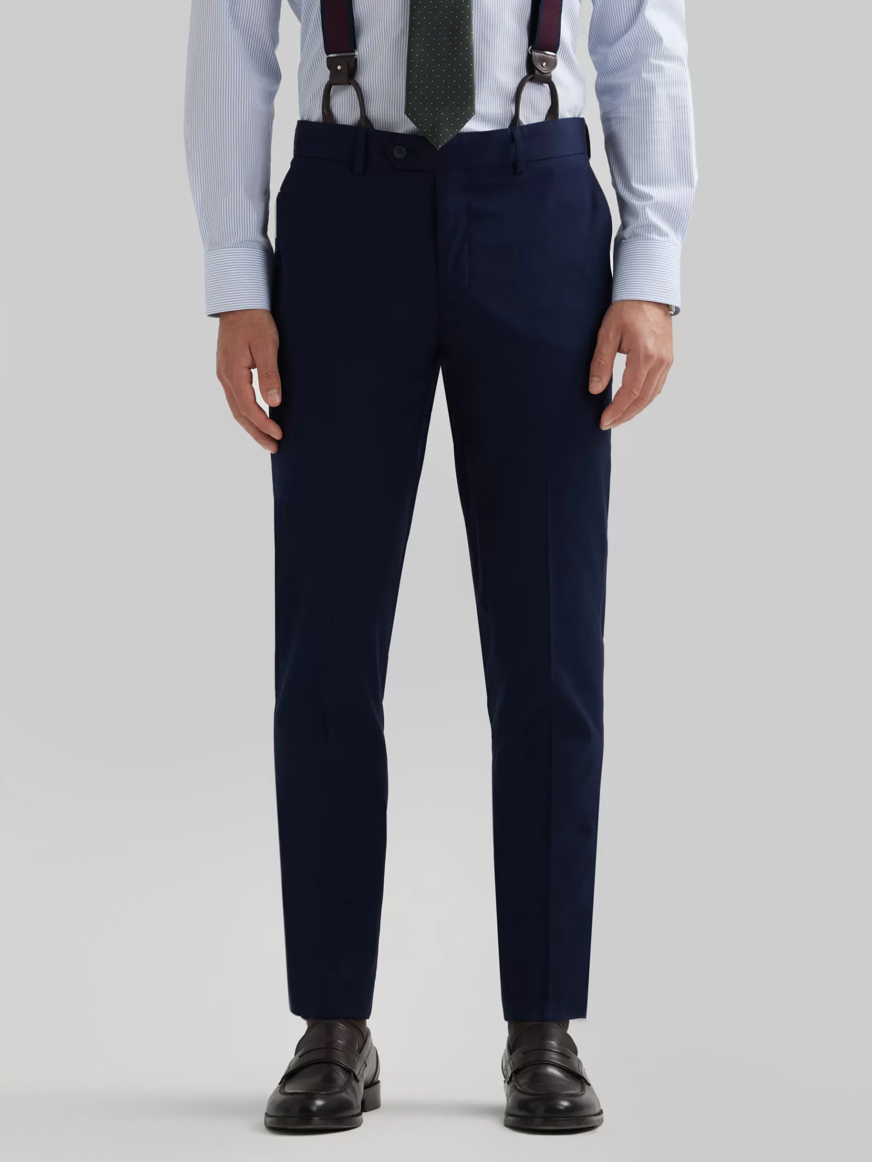 Hombre Alvaro Moreno Trajes | Trajes<PANTALON PLAIN SLIM