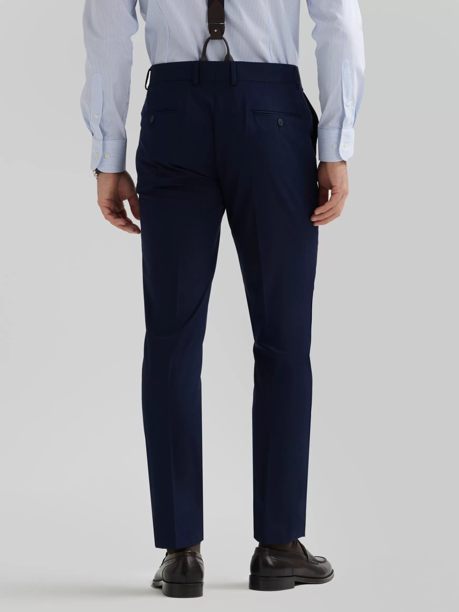 Hombre Alvaro Moreno Trajes | Trajes<PANTALON PLAIN SLIM