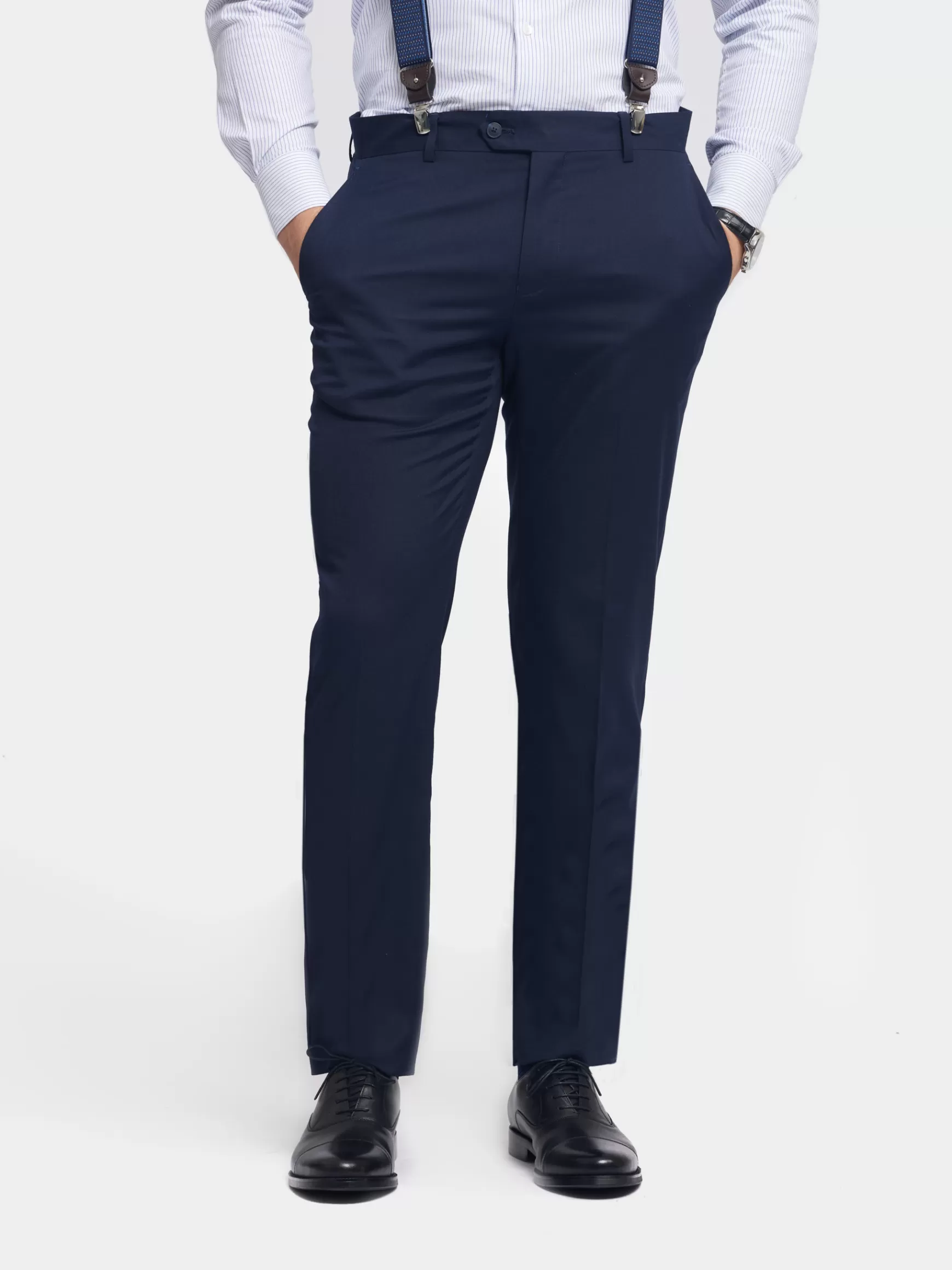 Hombre Alvaro Moreno Trajes | Trajes<PANTALON TWILL